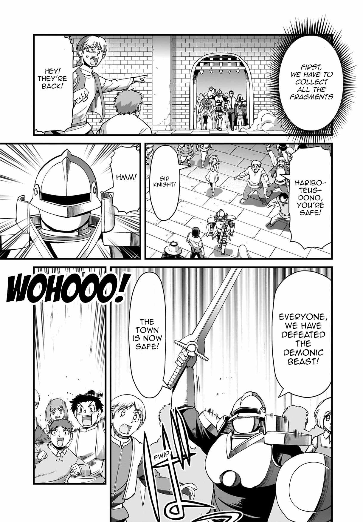 The gunner’s life of a middle-aged man summoned to another world and armed with a rifle: an airsoft addicted salaryman returns to the alternative world after work Chapter 75 - Page 9 in English