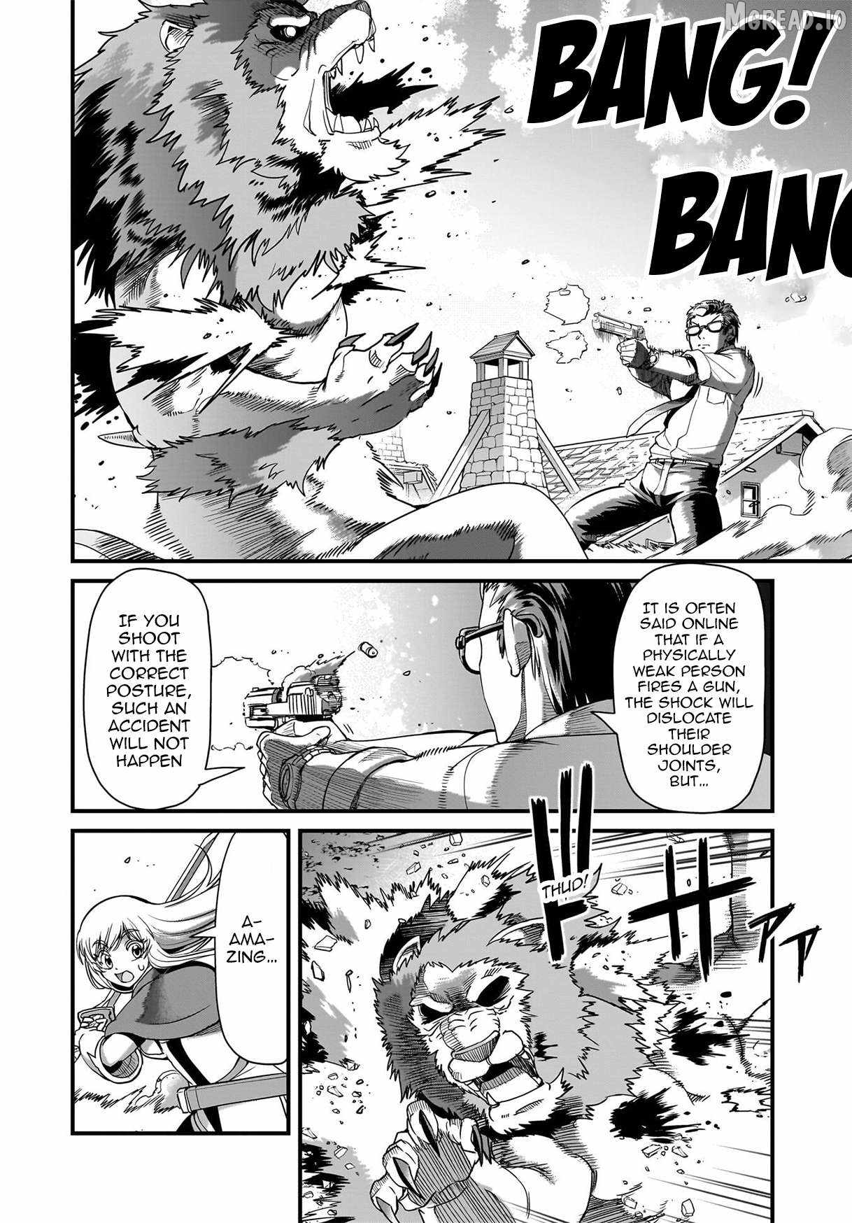 The gunner’s life of a middle-aged man summoned to another world and armed with a rifle: an airsoft addicted salaryman returns to the alternative world after work Chapter 78 - Page 17 in English