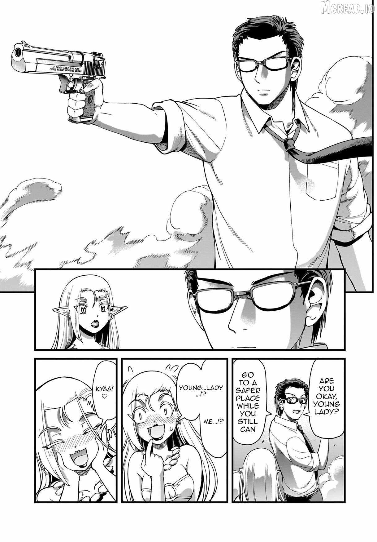 The gunner’s life of a middle-aged man summoned to another world and armed with a rifle: an airsoft addicted salaryman returns to the alternative world after work Chapter 78 - Page 18 in English