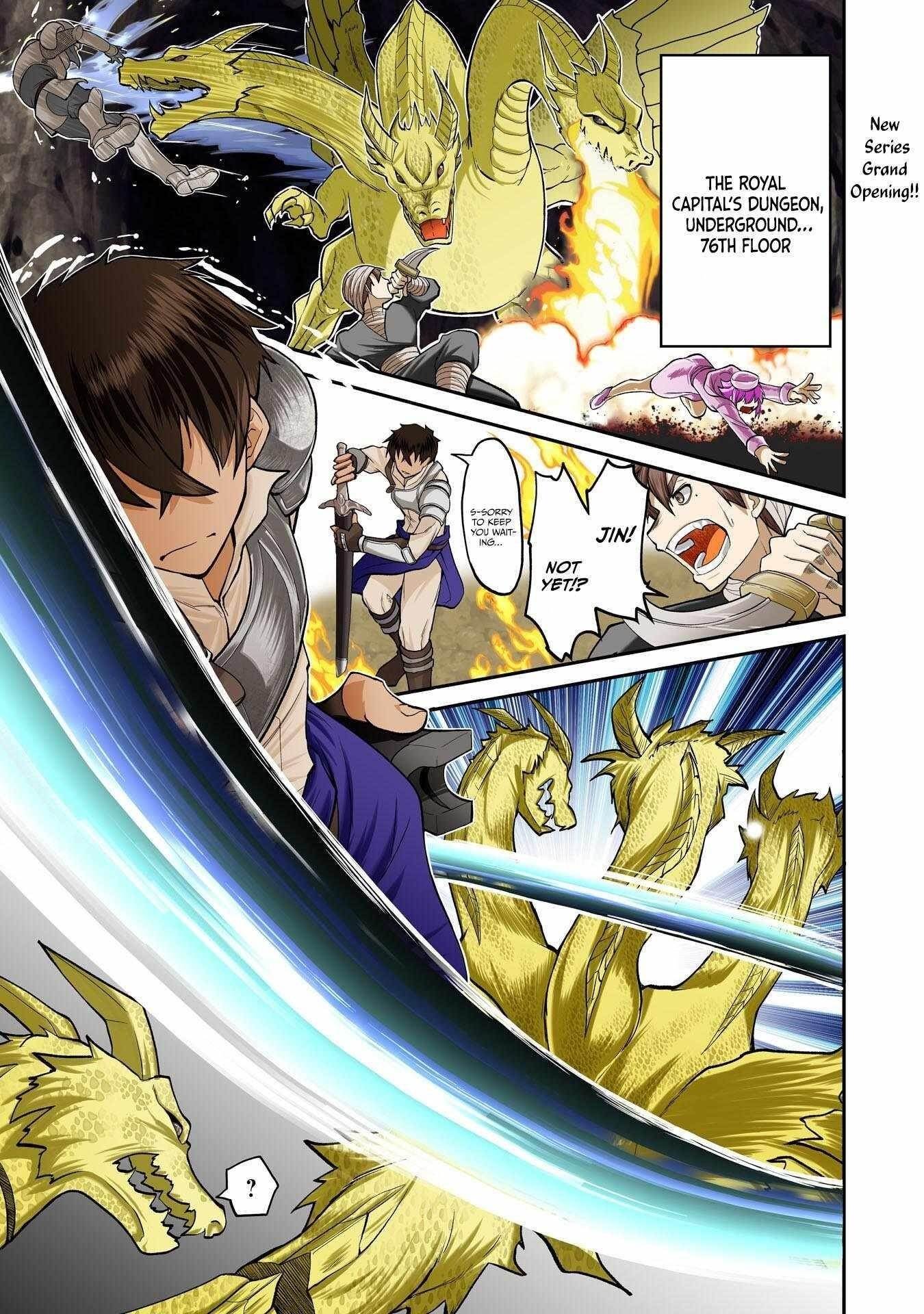 The Outcast Swordsman, Drawn to Power, Masters the Hidden Dungeon Chapter 1 - Page 1 in English