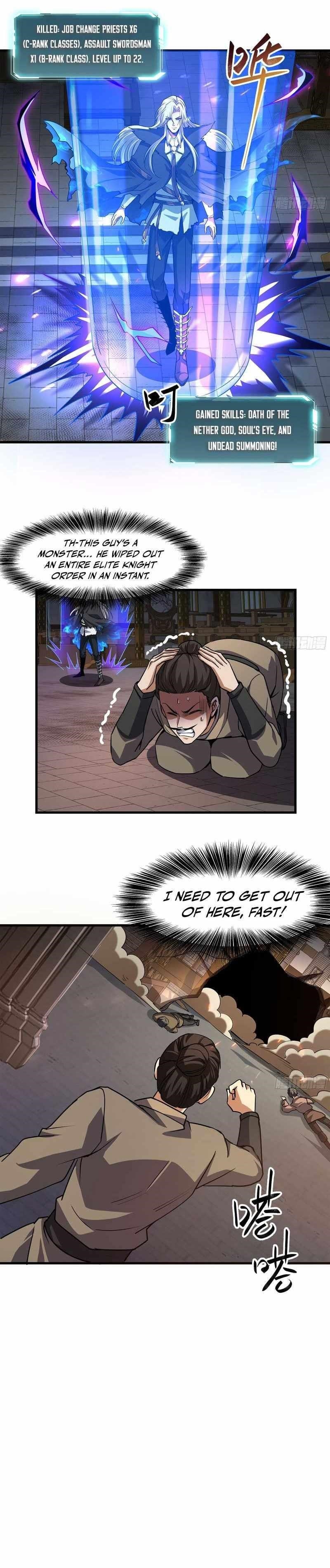 Universal Class Change: Summoning the Death Queen at the Start Chapter 7 - Page 9 in English