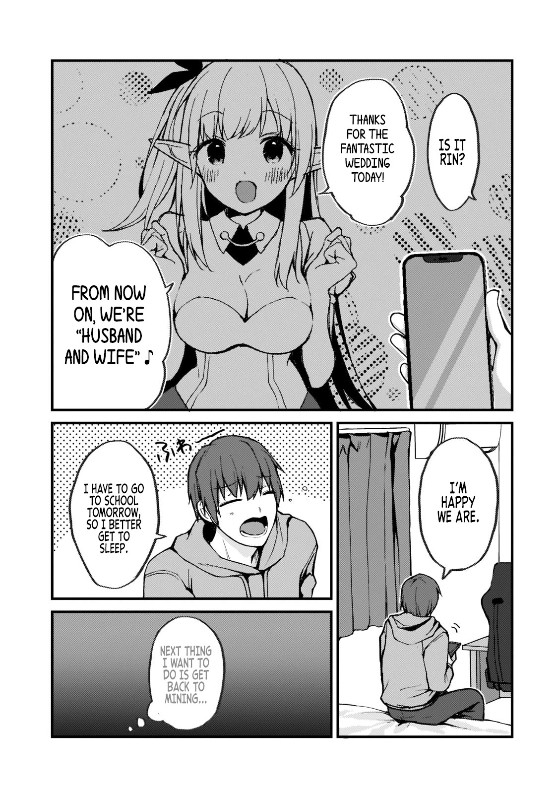 My Web Game Wife Is a Popular Idol IRL Chapter 1 - Page 12 in English