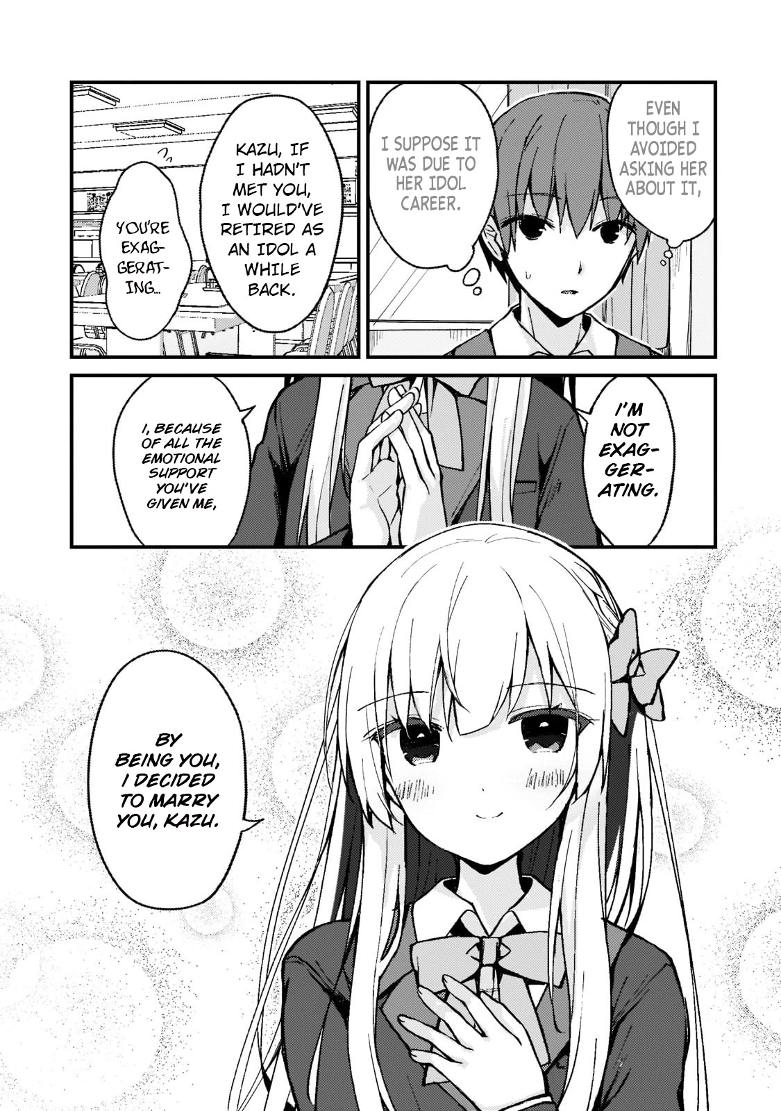 My Web Game Wife Is a Popular Idol IRL Chapter 2 - Page 13 in English