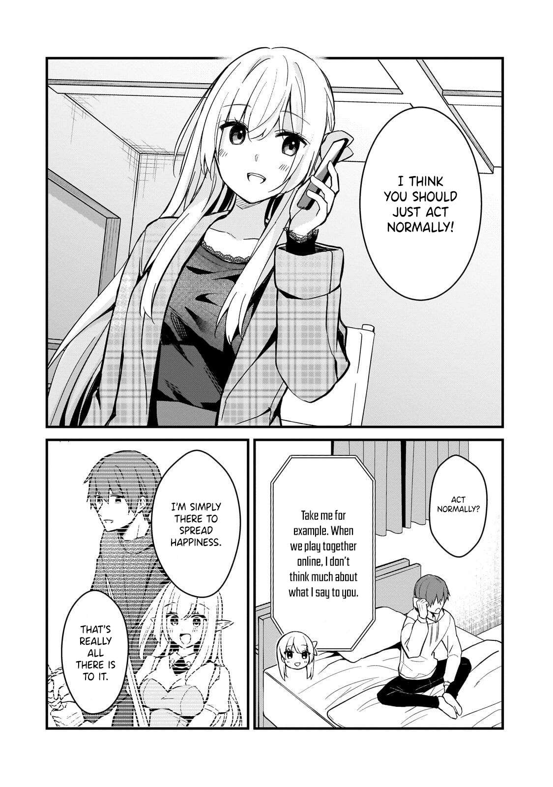 My Web Game Wife Is a Popular Idol IRL Chapter 42 - Page 12 in English