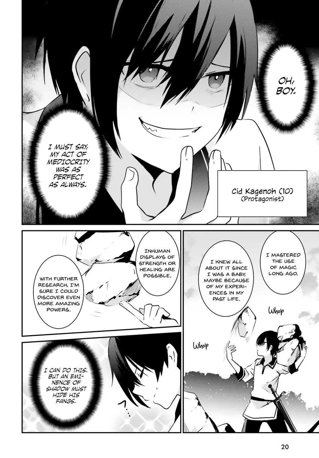 The Eminence In Shadow Chapter 1 - Page 12 in English
