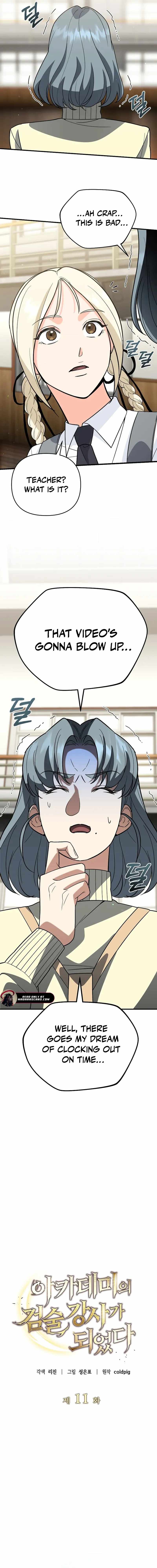 I Became a Swordsmanship Instructor at the Academy Chapter 11 - Page 13 in English