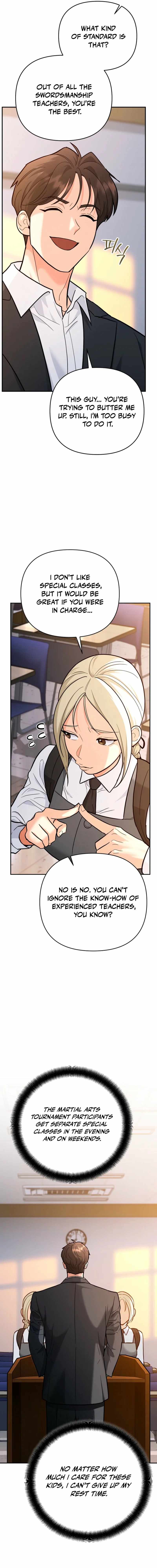 I Became a Swordsmanship Instructor at the Academy Chapter 33 - Page 13 in English