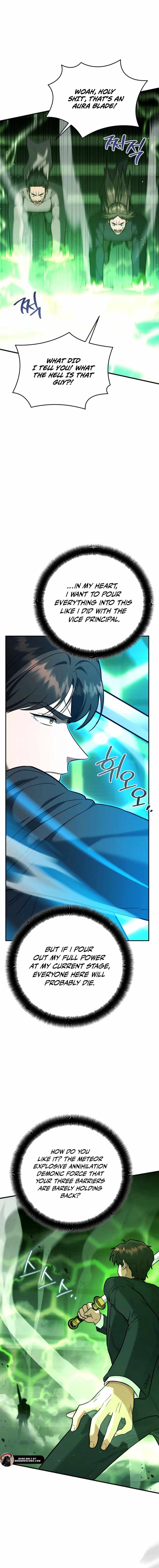 I Became a Swordsmanship Instructor at the Academy Chapter 46 - Page 8 in English