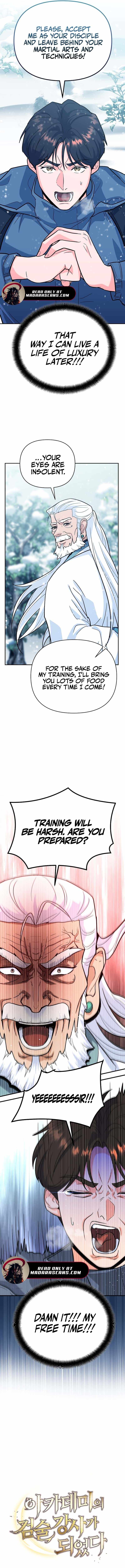 I Became a Swordsmanship Instructor at the Academy Chapter 5 - Page 7 in English