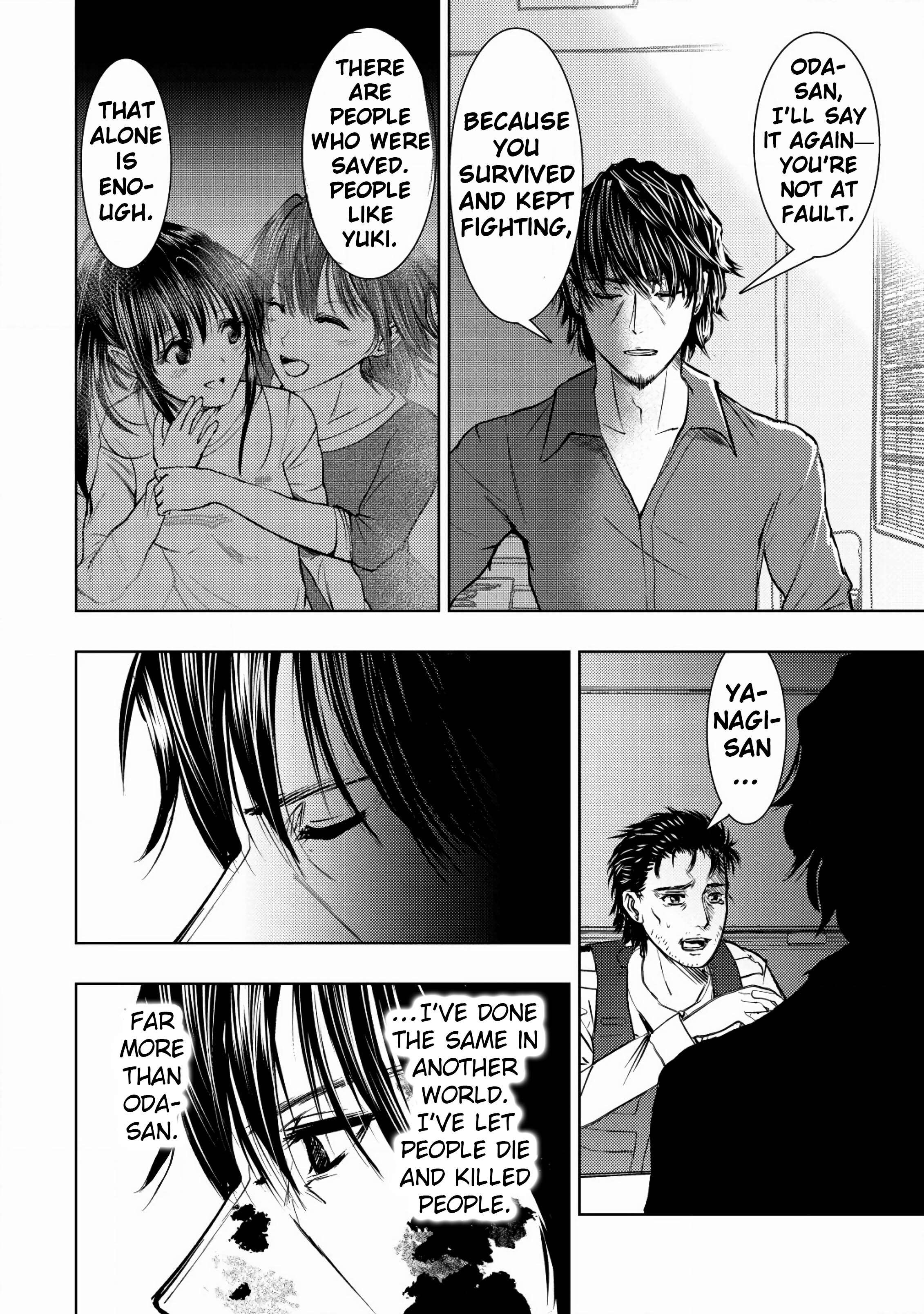A Middle-aged Man Who Returned From Another World Becomes Unrivaled In The Apocalyptic World Chapter 11 - Page 28 in English