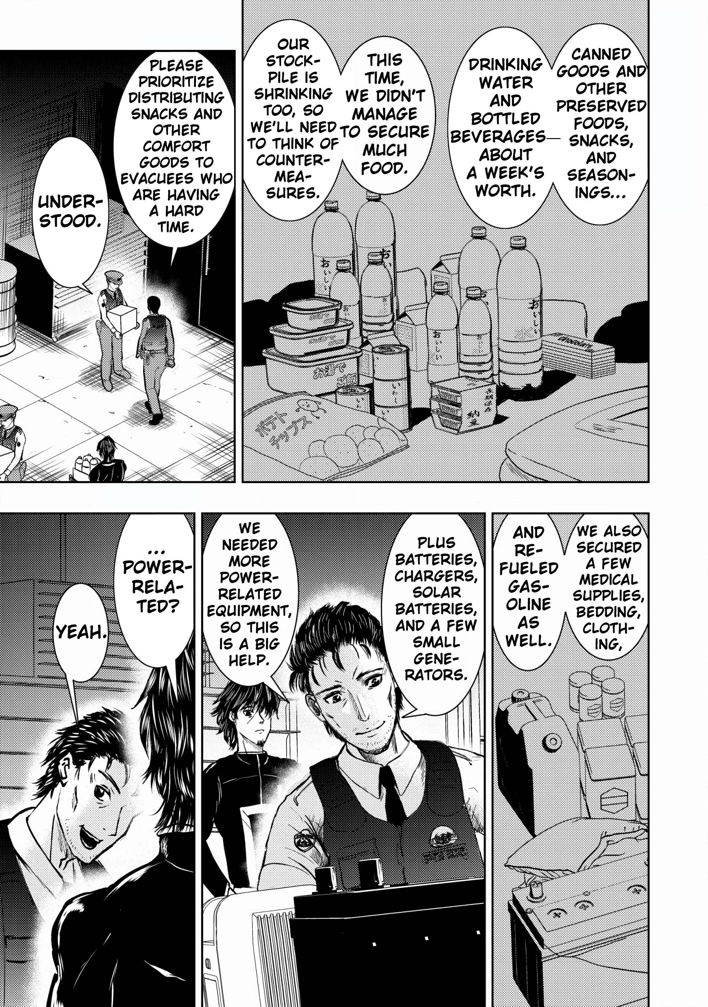 A Middle-aged Man Who Returned From Another World Becomes Unrivaled In The Apocalyptic World Chapter 12 - Page 22 in English