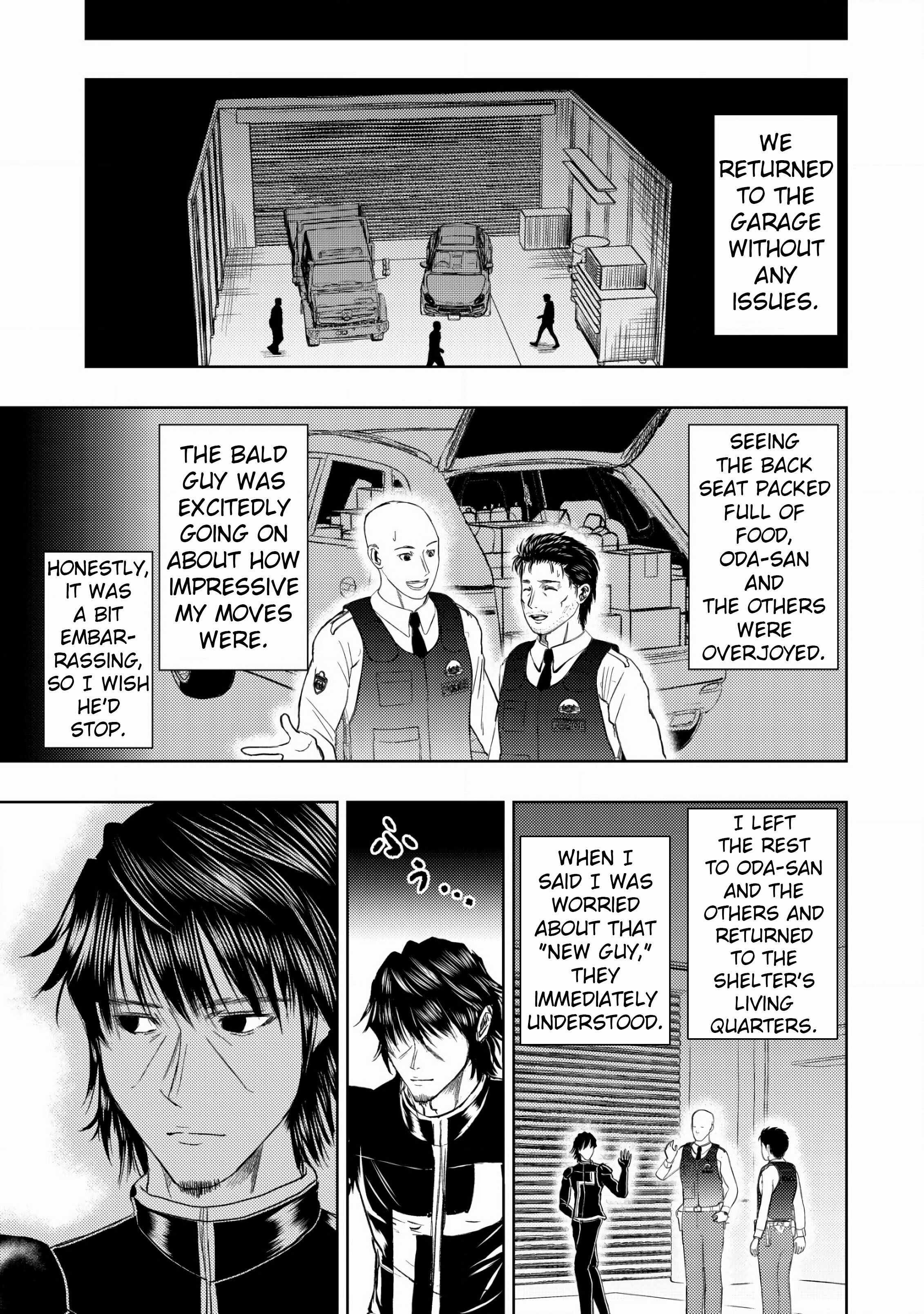 A Middle-aged Man Who Returned From Another World Becomes Unrivaled In The Apocalyptic World Chapter 14 - Page 23 in English
