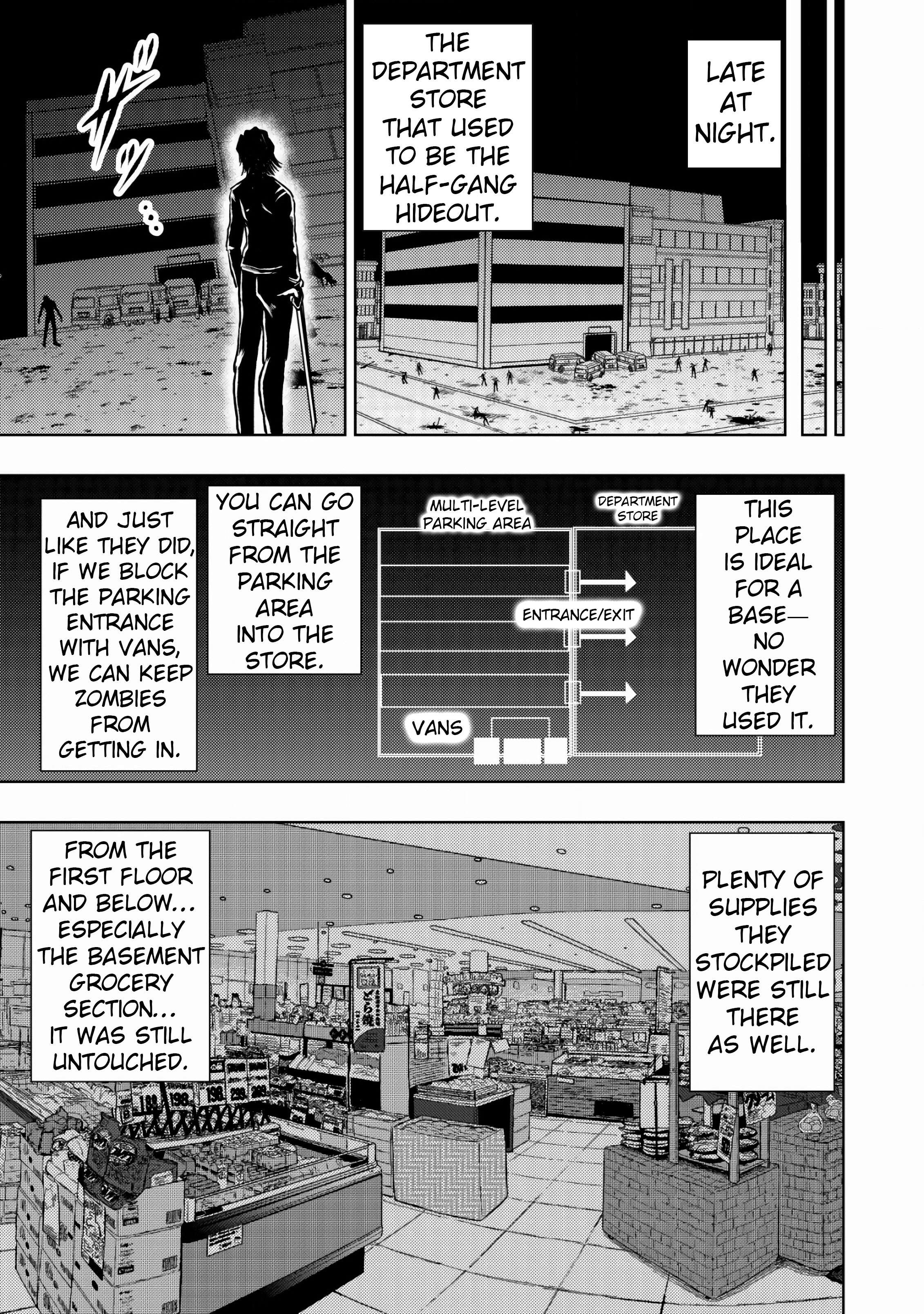 A Middle-aged Man Who Returned From Another World Becomes Unrivaled In The Apocalyptic World Chapter 17 - Page 15 in English