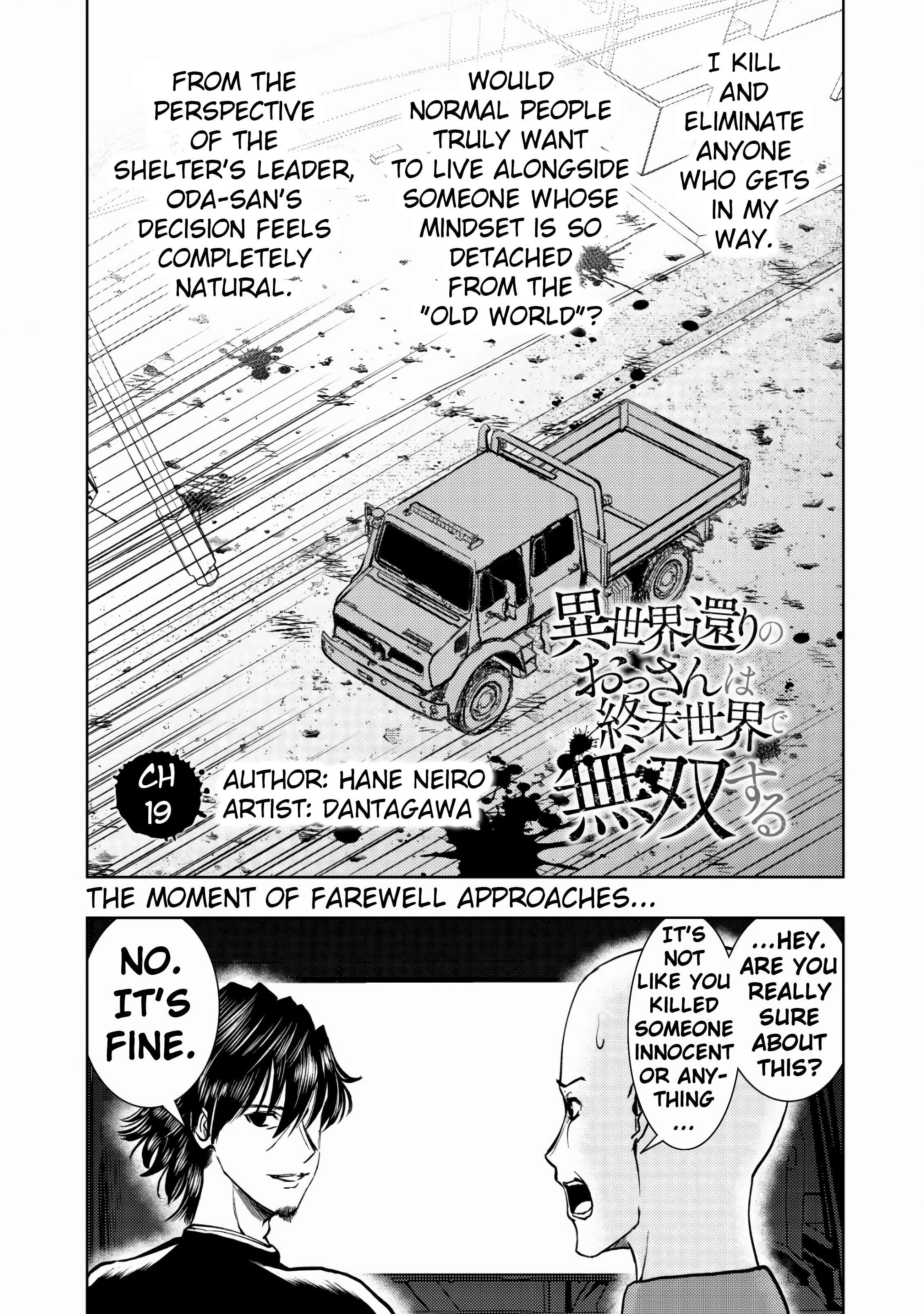 A Middle-aged Man Who Returned From Another World Becomes Unrivaled In The Apocalyptic World Chapter 19 - Page 3 in English