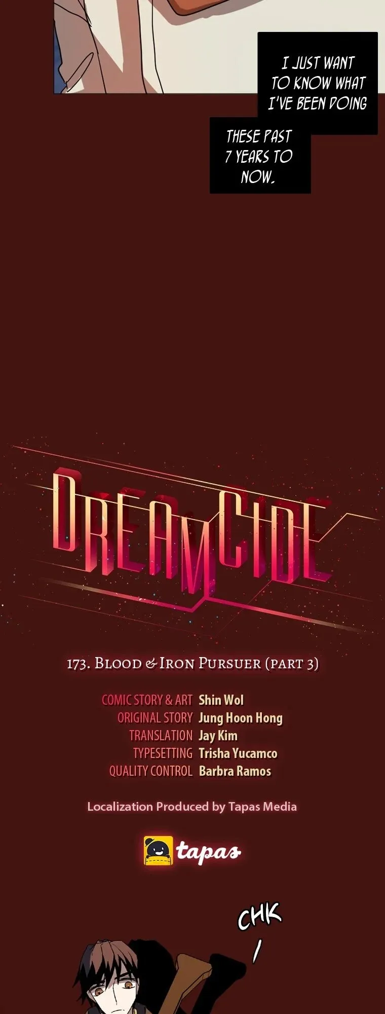 Dreamcide Chapter 173 - Page 3 in English