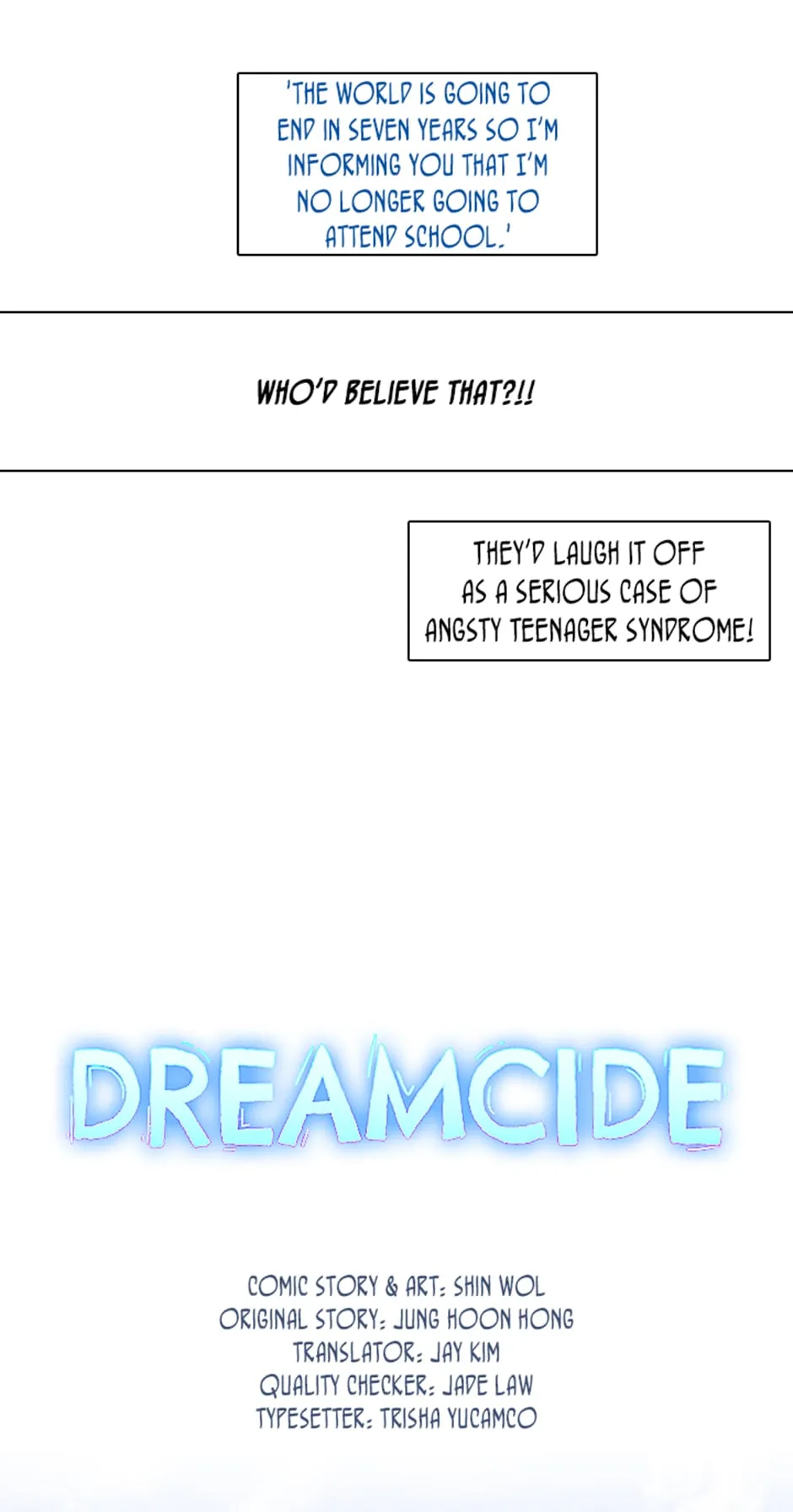 Dreamcide Chapter 6 - Page 7 in English