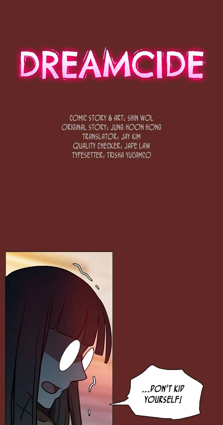 Dreamcide Chapter 9 - Page 3 in English