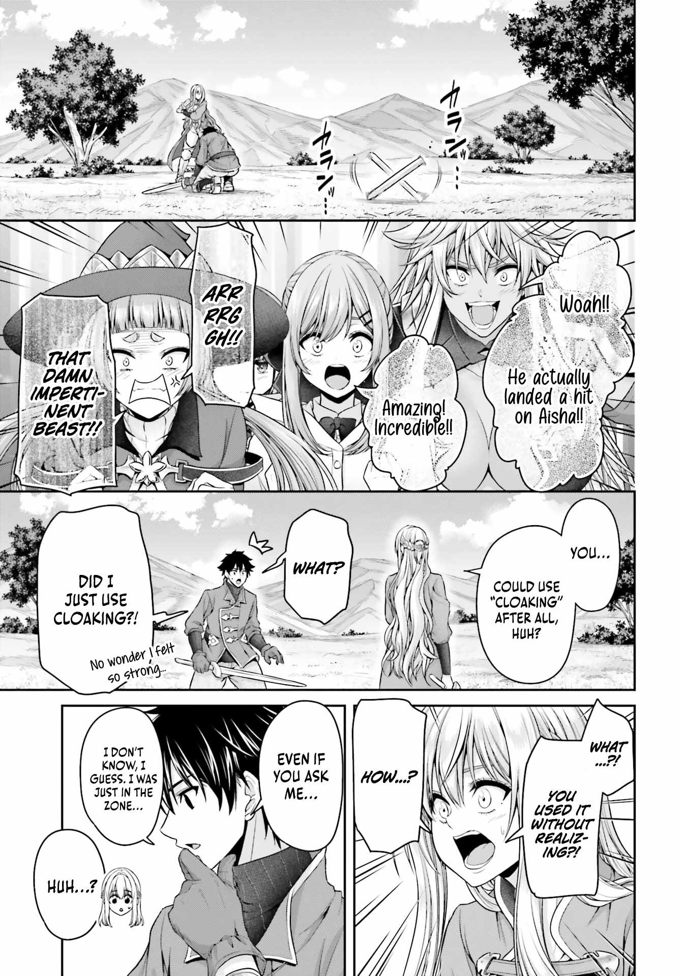 The Reincarnated Dimensional Mage Wants to Stand Out While Keeping His Identity Hidden Chapter 5.2 - Page 12 in English