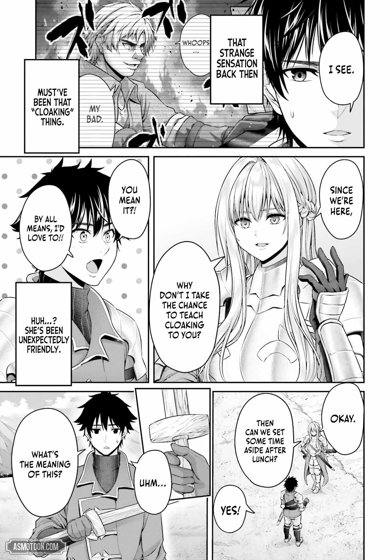 The Reincarnated Dimensional Mage Wants to Stand Out While Keeping His Identity Hidden Chapter 5.2 - Page 3 in English