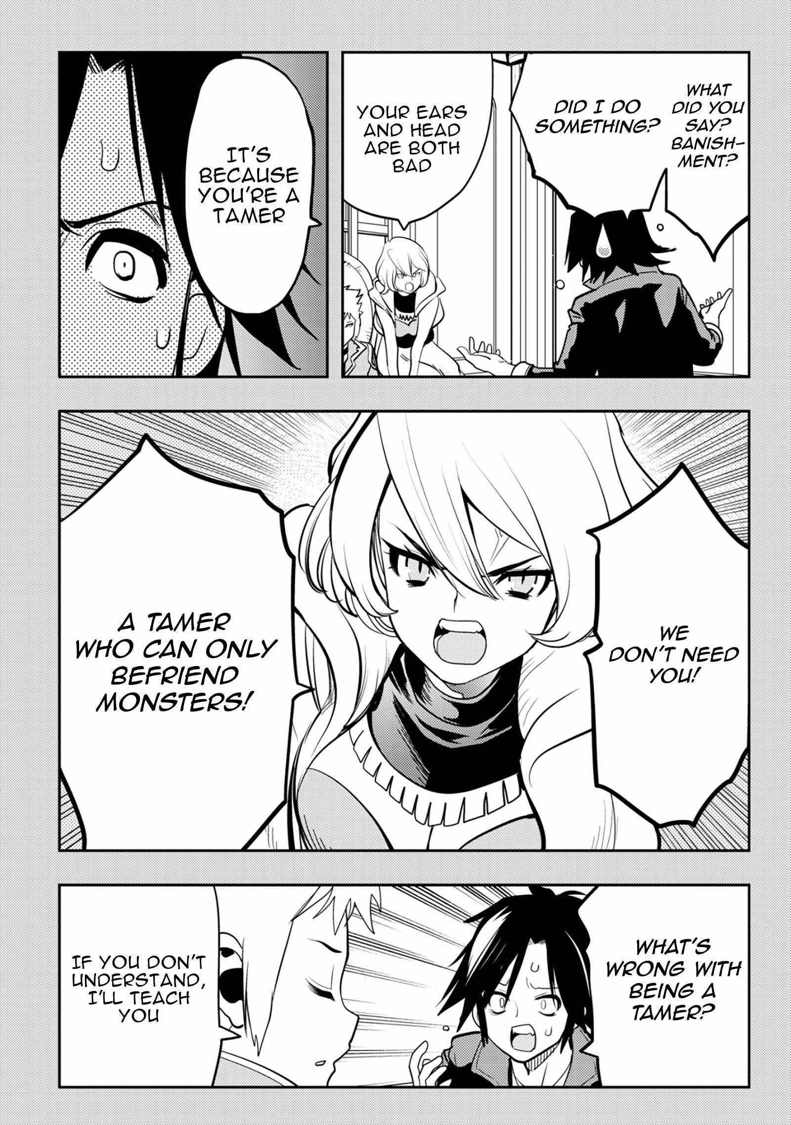 I Was Banished for Being a Useless Tamer, but My Second Job as a Universal Fusionist Lets Me Build the Ultimate Party Chapter 1 - Page 9 in English