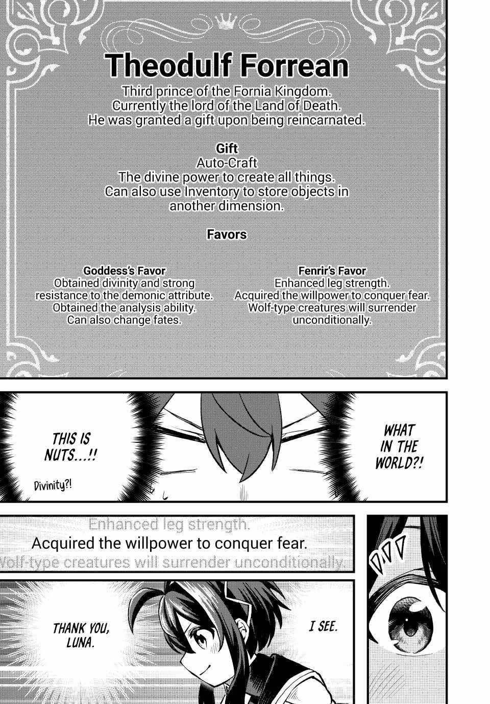 The Exiled Prince of Auto-Crafting Chapter 7 - Page 3 in English