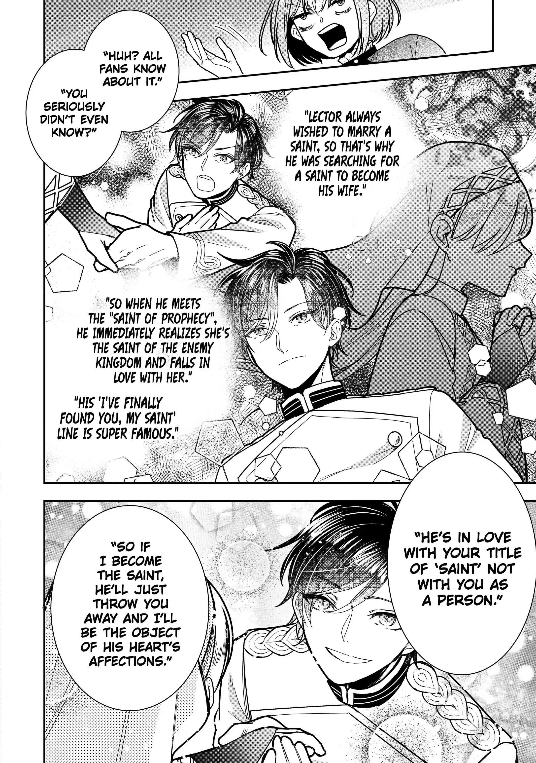I was summoned to be the Saint, but I was robbed the position, apparently Chapter 12.2 - Page 8 in English