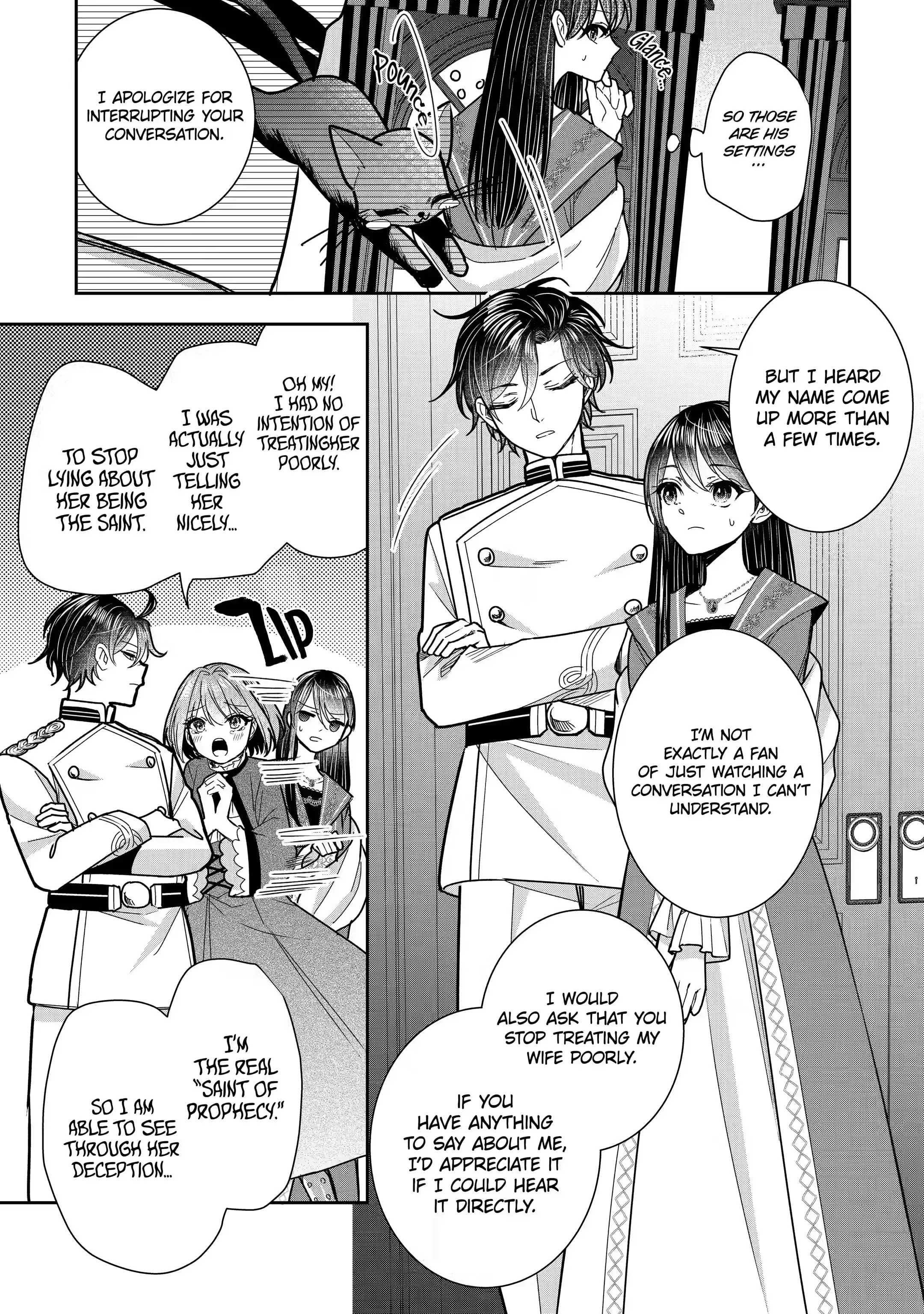 I was summoned to be the Saint, but I was robbed the position, apparently Chapter 12.2 - Page 9 in English