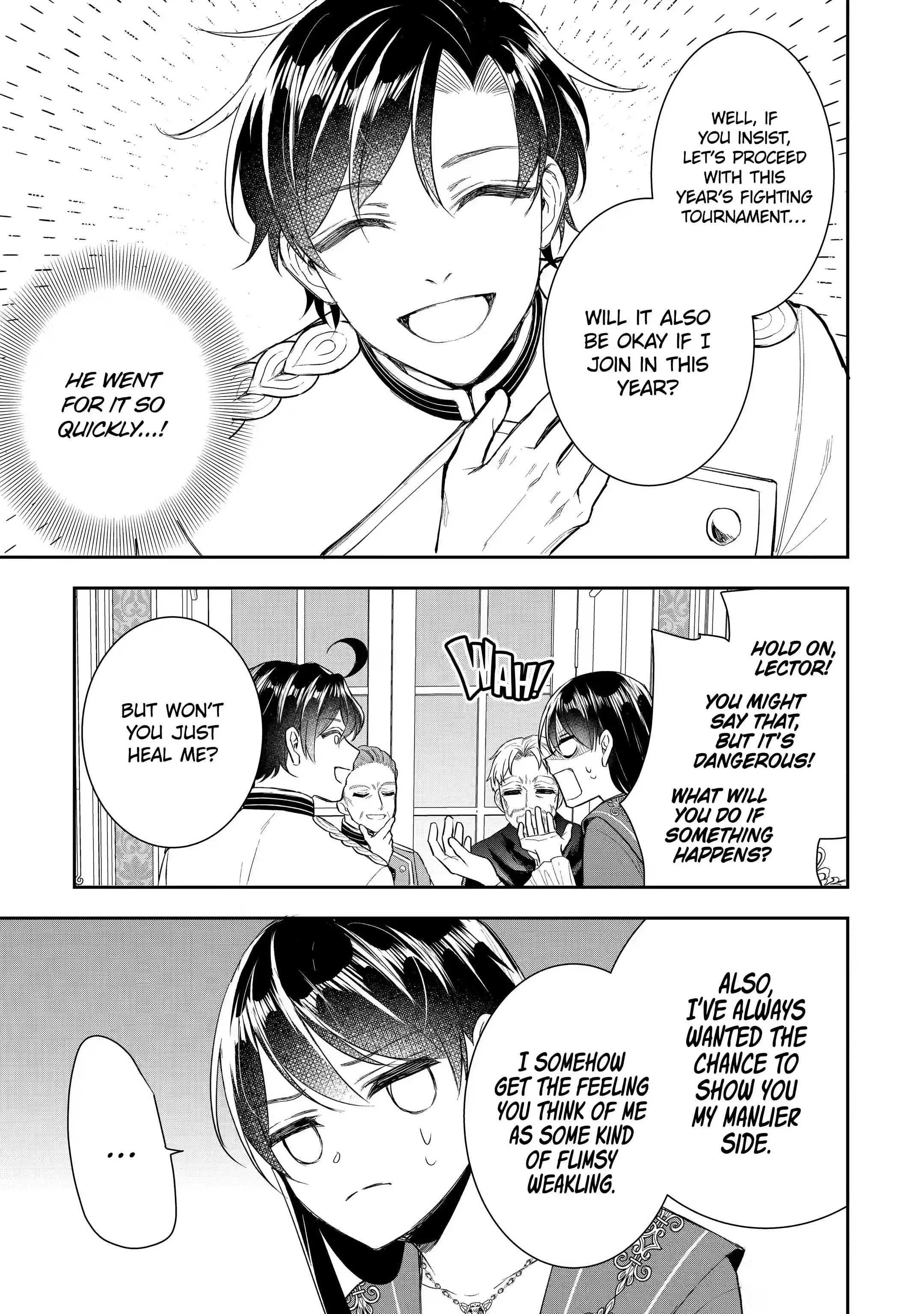 I was summoned to be the Saint, but I was robbed the position, apparently Chapter 13.1 - Page 5 in English