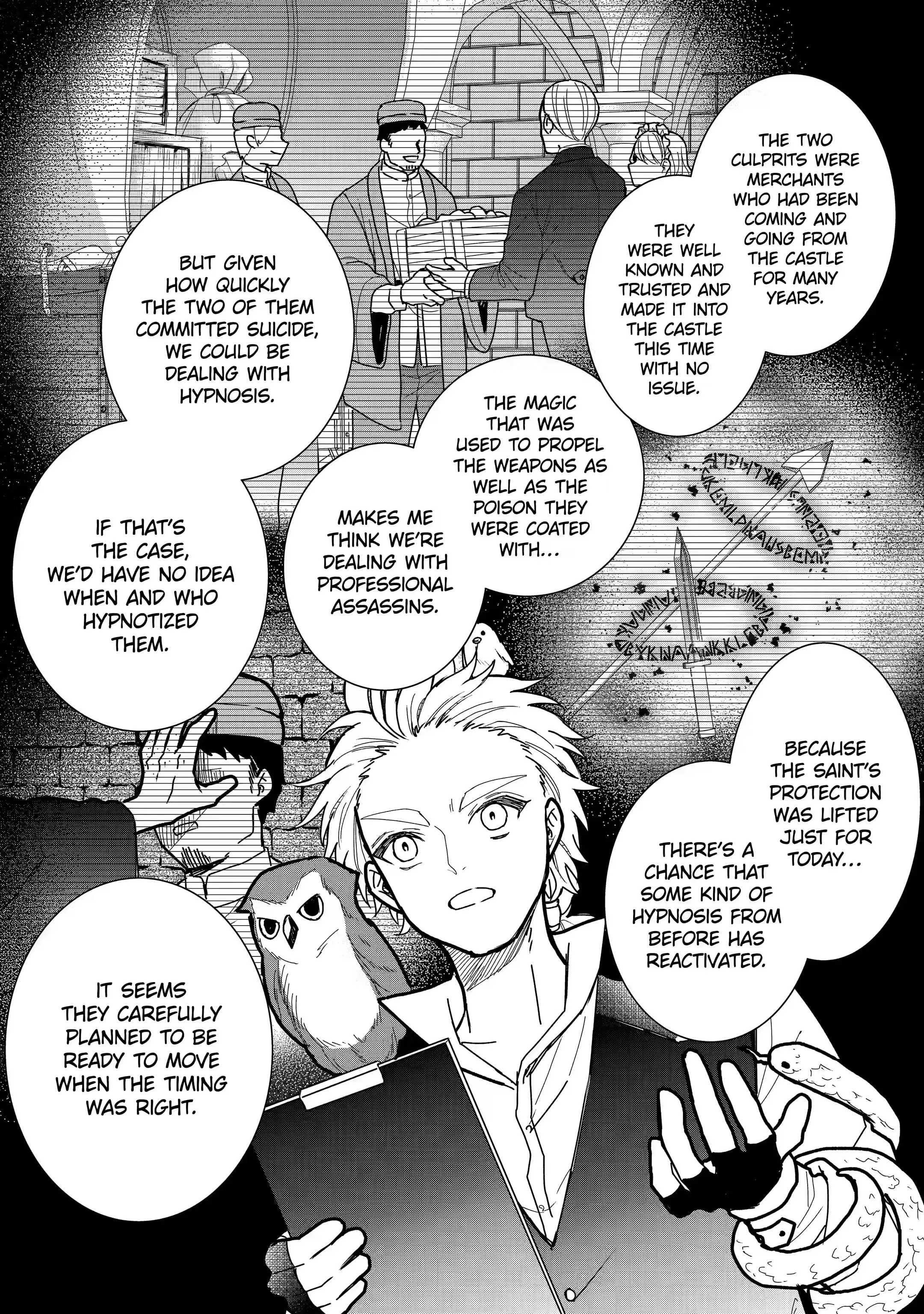 I was summoned to be the Saint, but I was robbed the position, apparently Chapter 13.4 - Page 5 in English