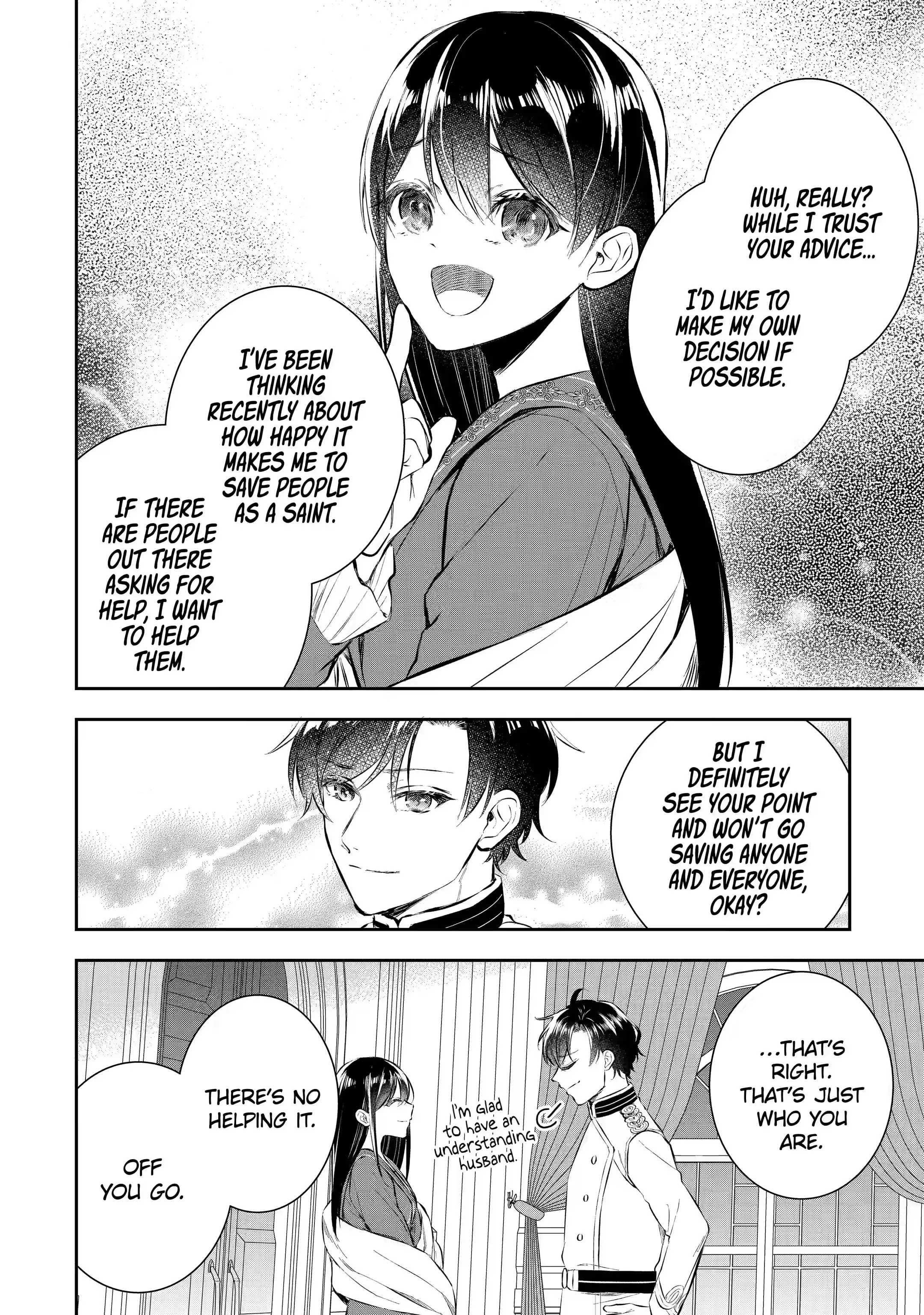 I was summoned to be the Saint, but I was robbed the position, apparently Chapter 14.1 - Page 8 in English