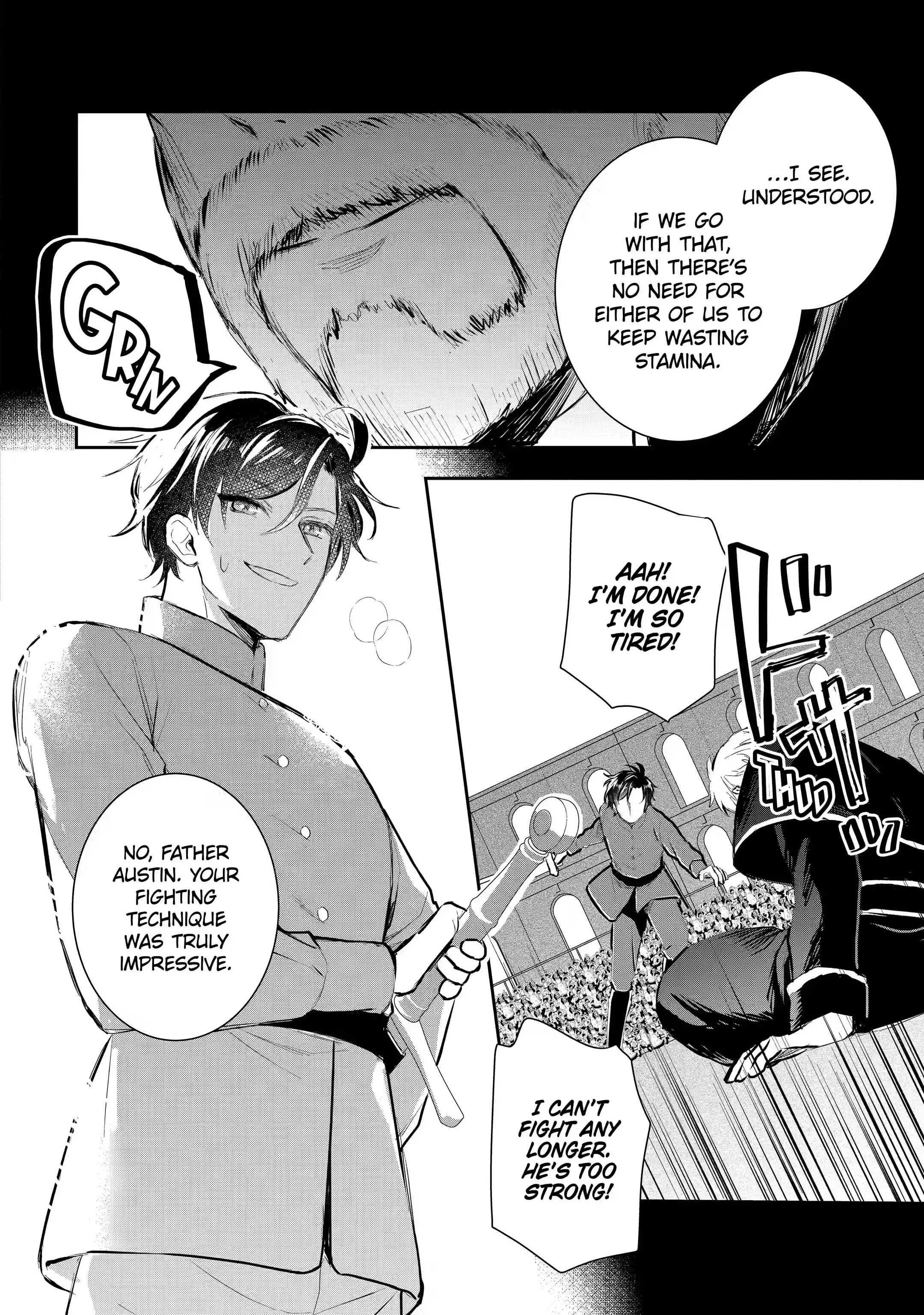 I was summoned to be the Saint, but I was robbed the position, apparently Chapter 14.2 - Page 5 in English