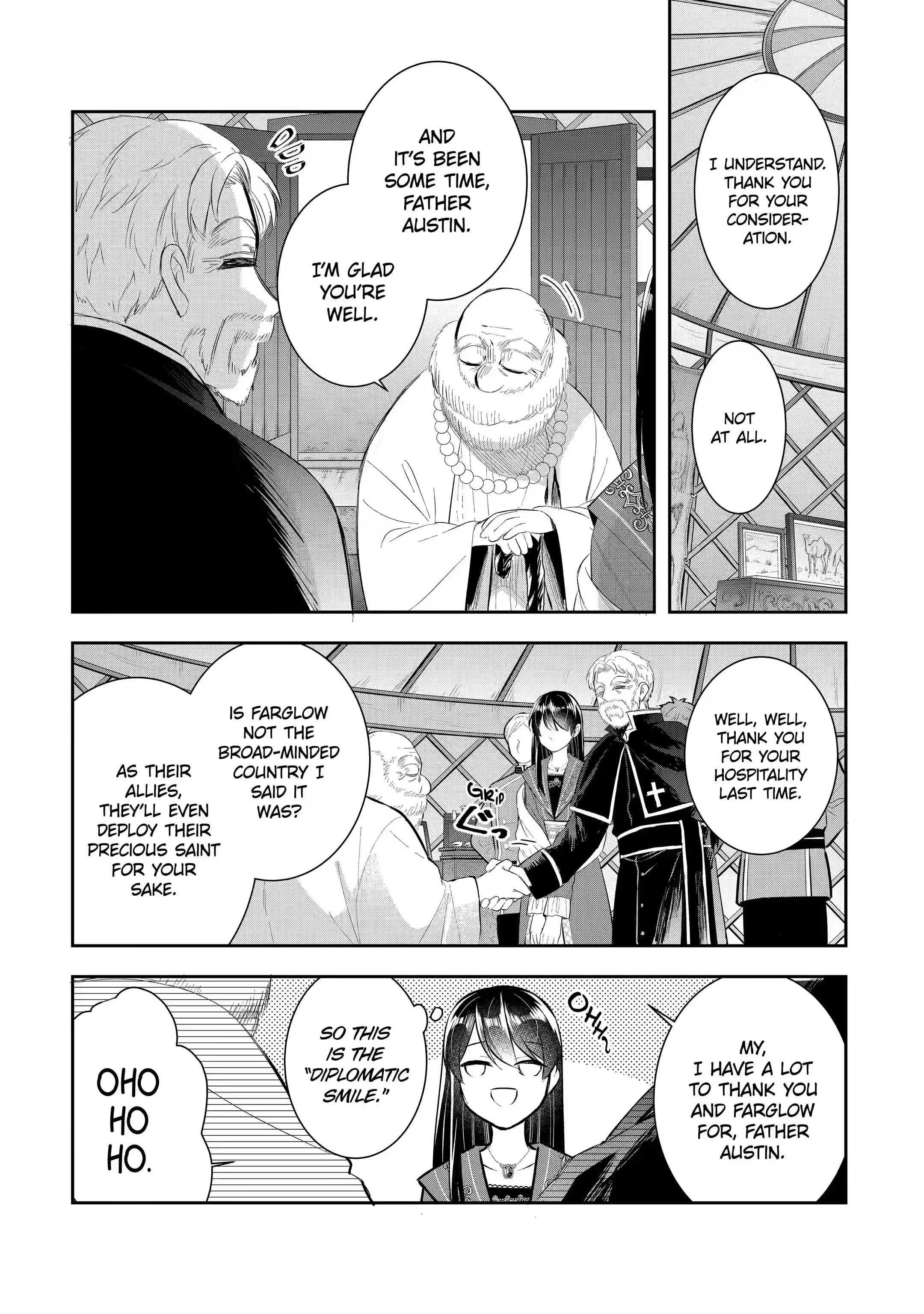 I was summoned to be the Saint, but I was robbed the position, apparently Chapter 14.3 - Page 9 in English
