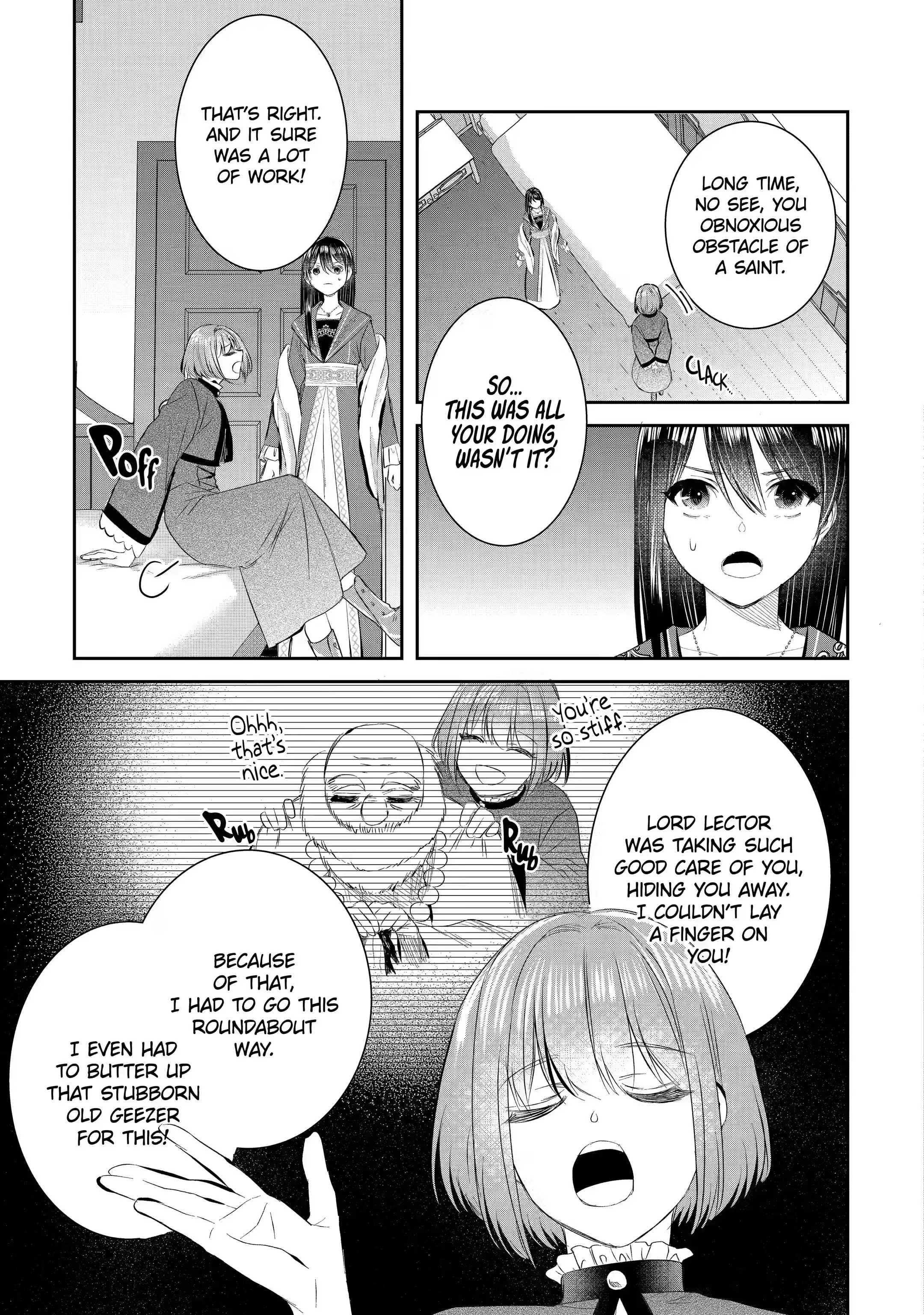 I was summoned to be the Saint, but I was robbed the position, apparently Chapter 15.3 - Page 9 in English