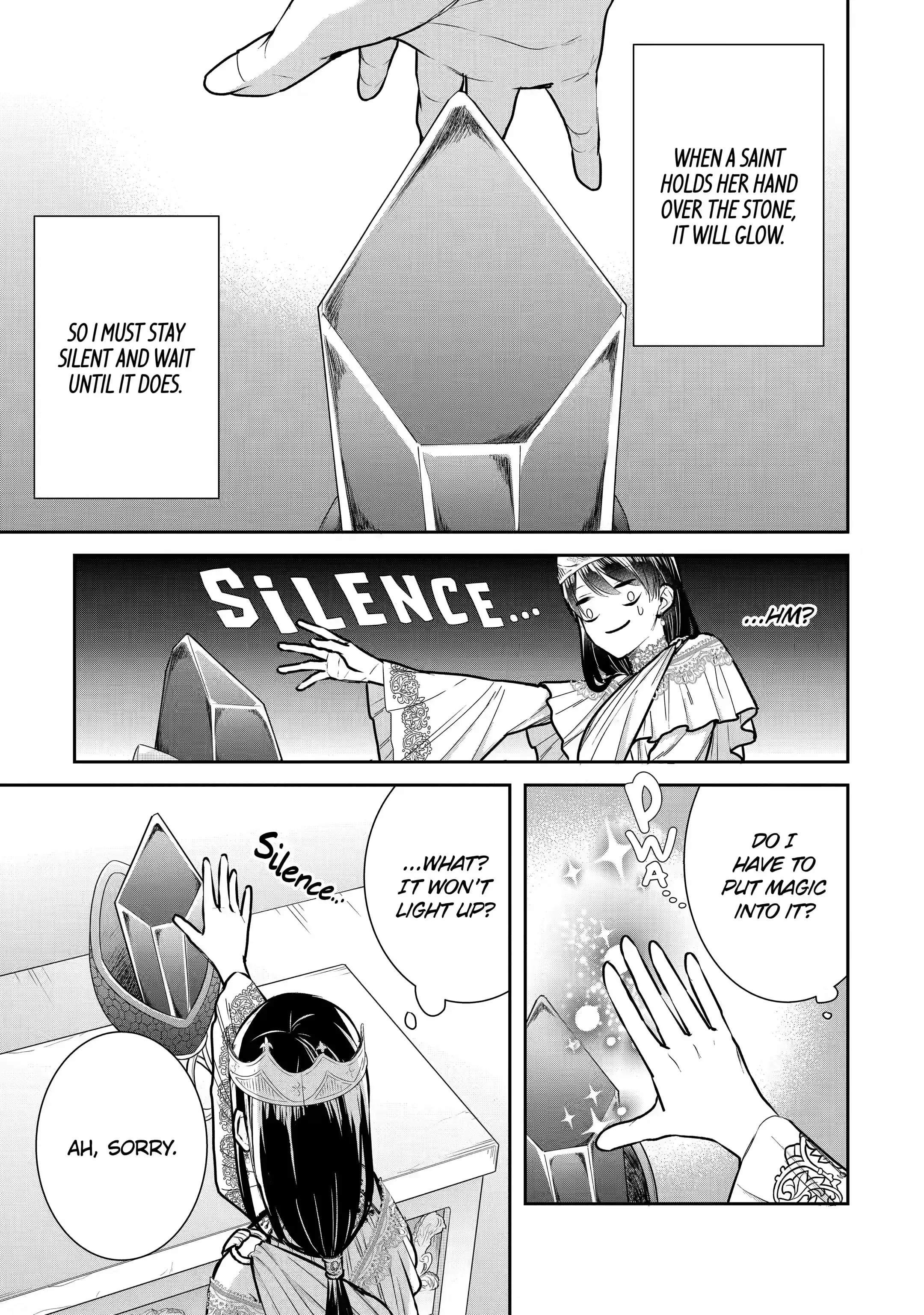 I was summoned to be the Saint, but I was robbed the position, apparently Chapter 18.3 - Page 5 in English