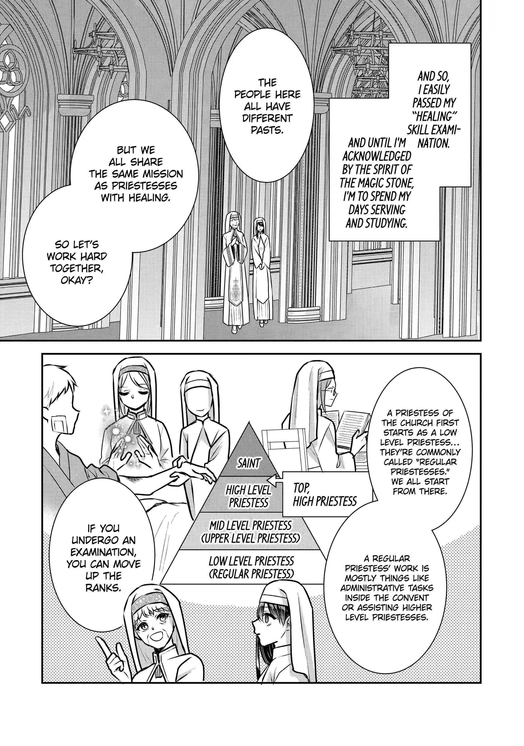 I was summoned to be the Saint, but I was robbed the position, apparently Chapter 19.1 - Page 7 in English