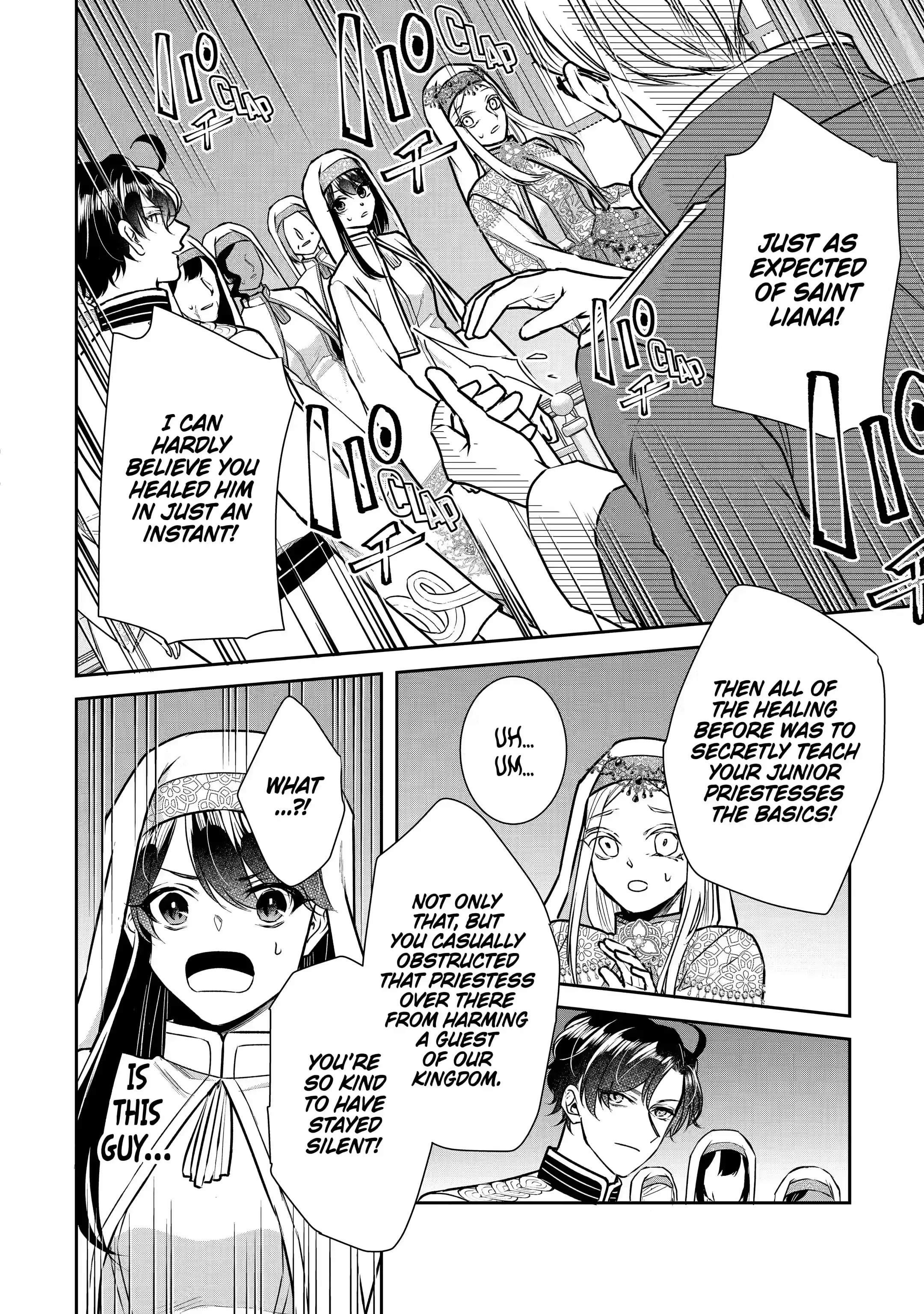 I was summoned to be the Saint, but I was robbed the position, apparently Chapter 20.3 - Page 10 in English
