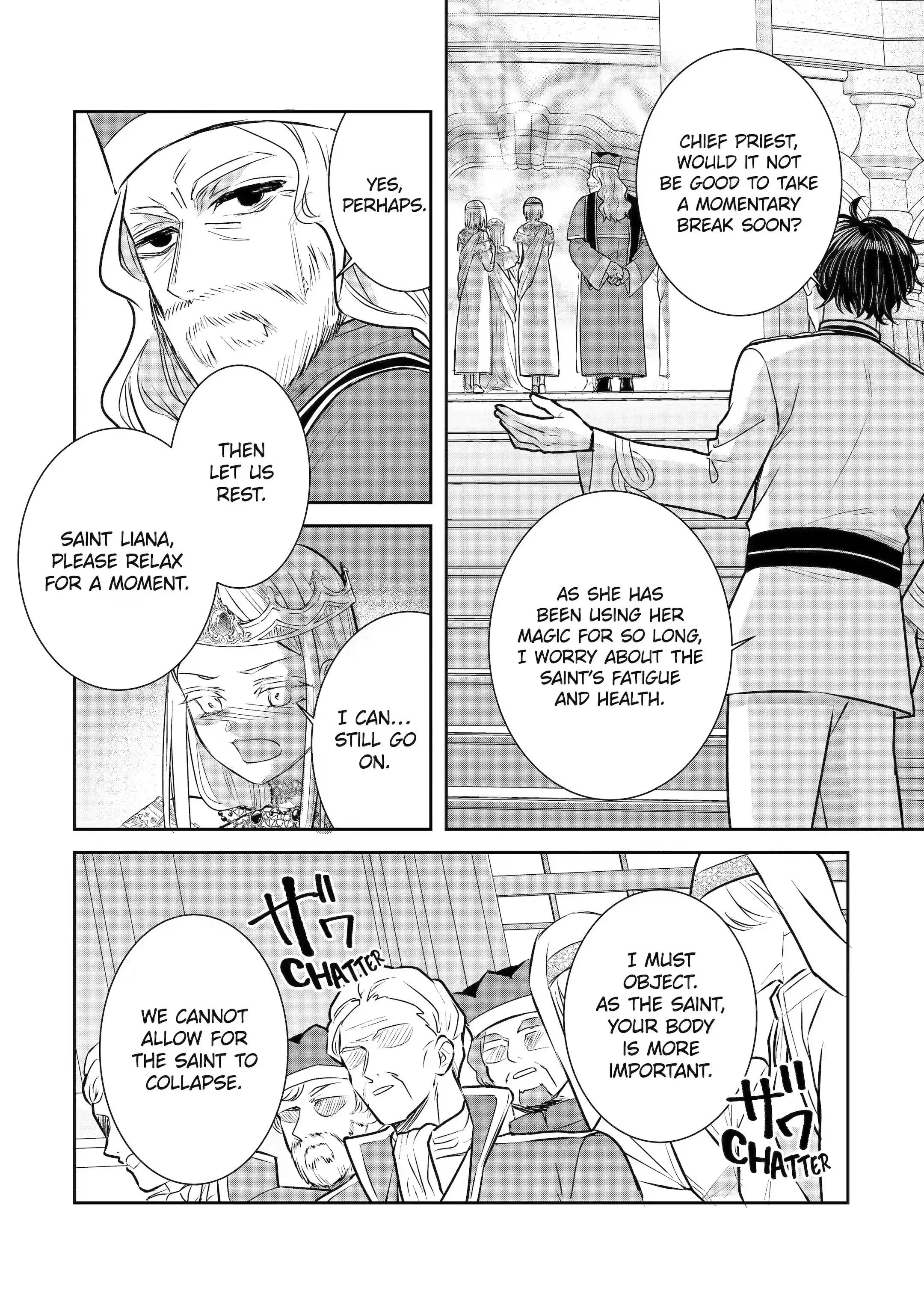 I was summoned to be the Saint, but I was robbed the position, apparently Chapter 21.2 - Page 6 in English