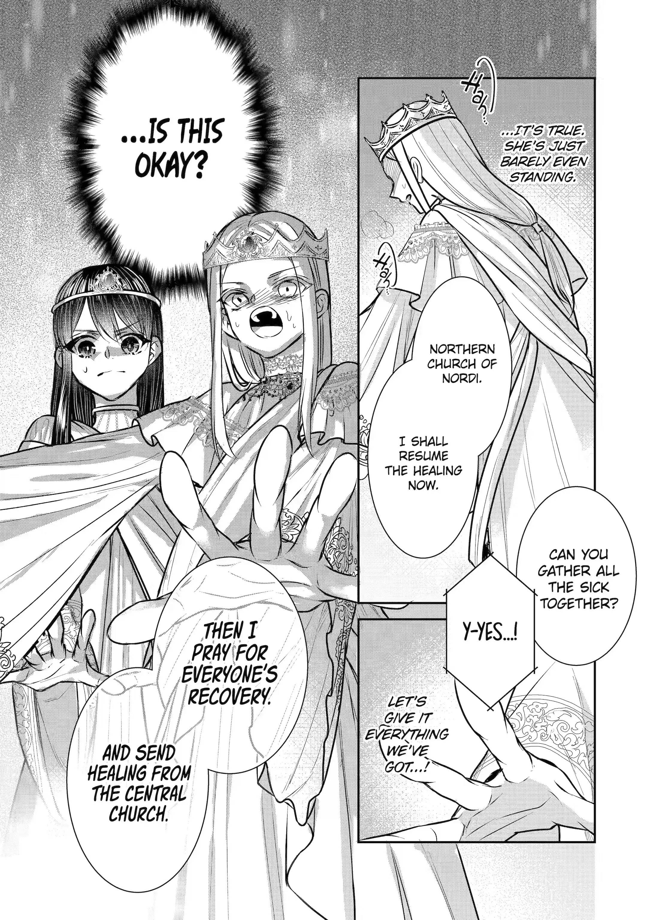 I was summoned to be the Saint, but I was robbed the position, apparently Chapter 21.3 - Page 5 in English