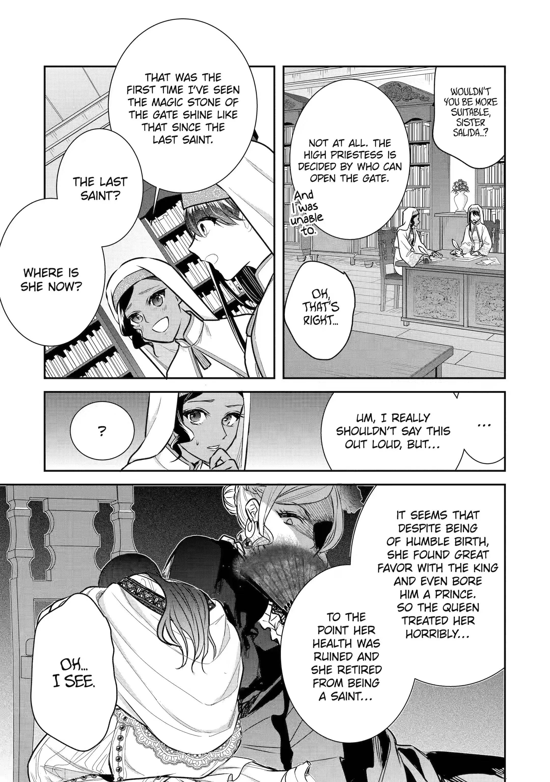 I was summoned to be the Saint, but I was robbed the position, apparently Chapter 22.1 - Page 3 in English