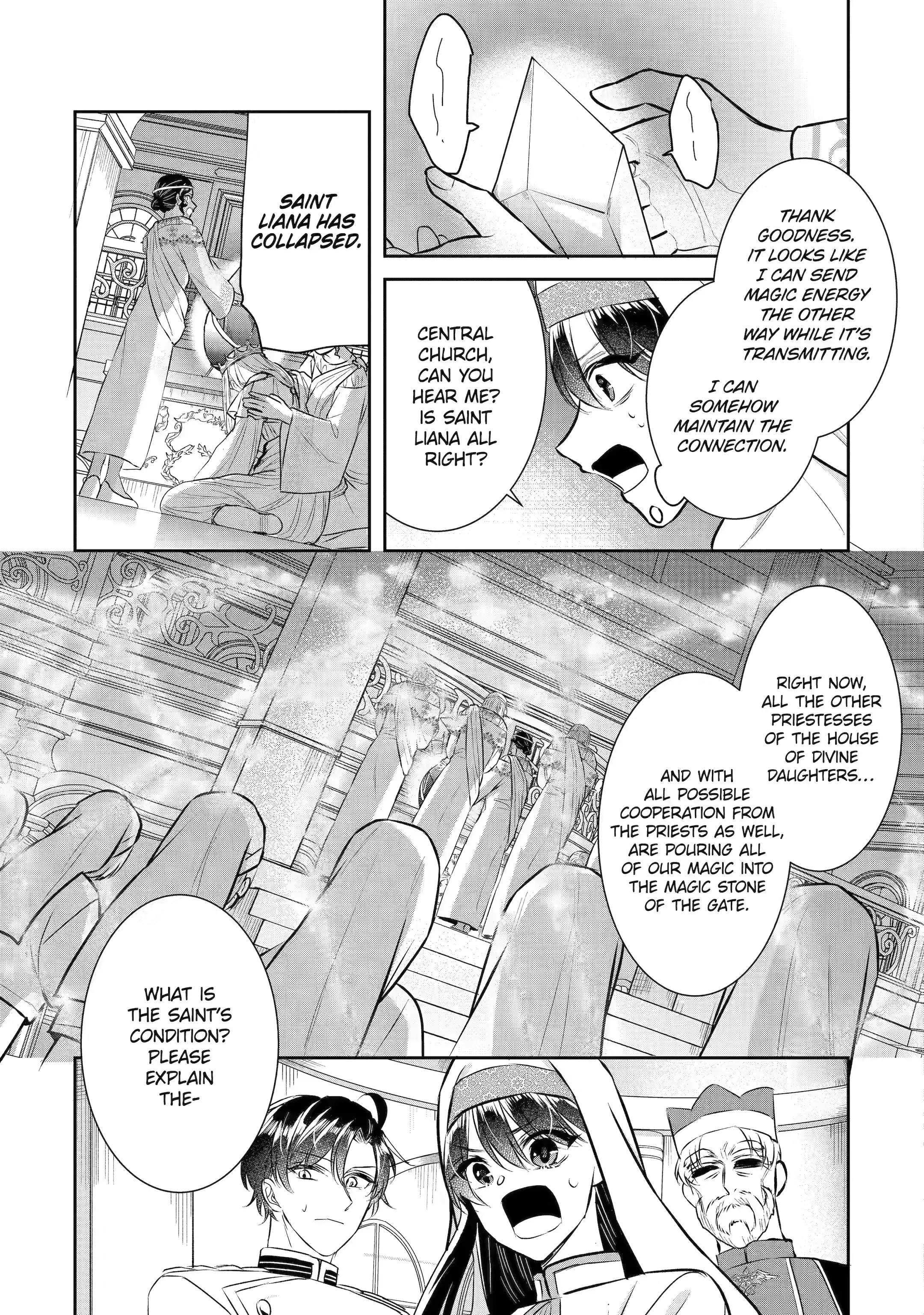 I was summoned to be the Saint, but I was robbed the position, apparently Chapter 26.3 - Page 7 in English