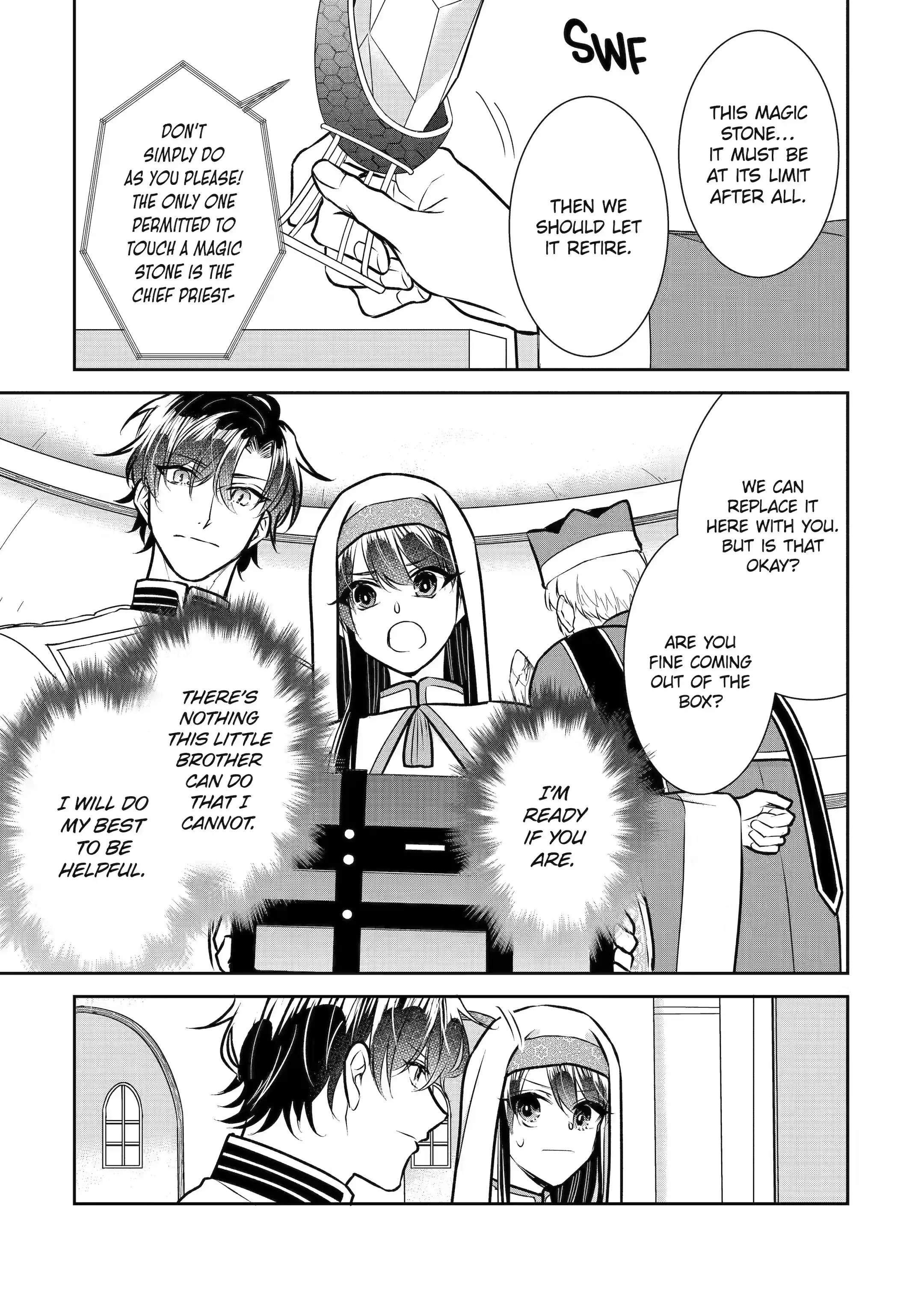 I was summoned to be the Saint, but I was robbed the position, apparently Chapter 27.1 - Page 3 in English
