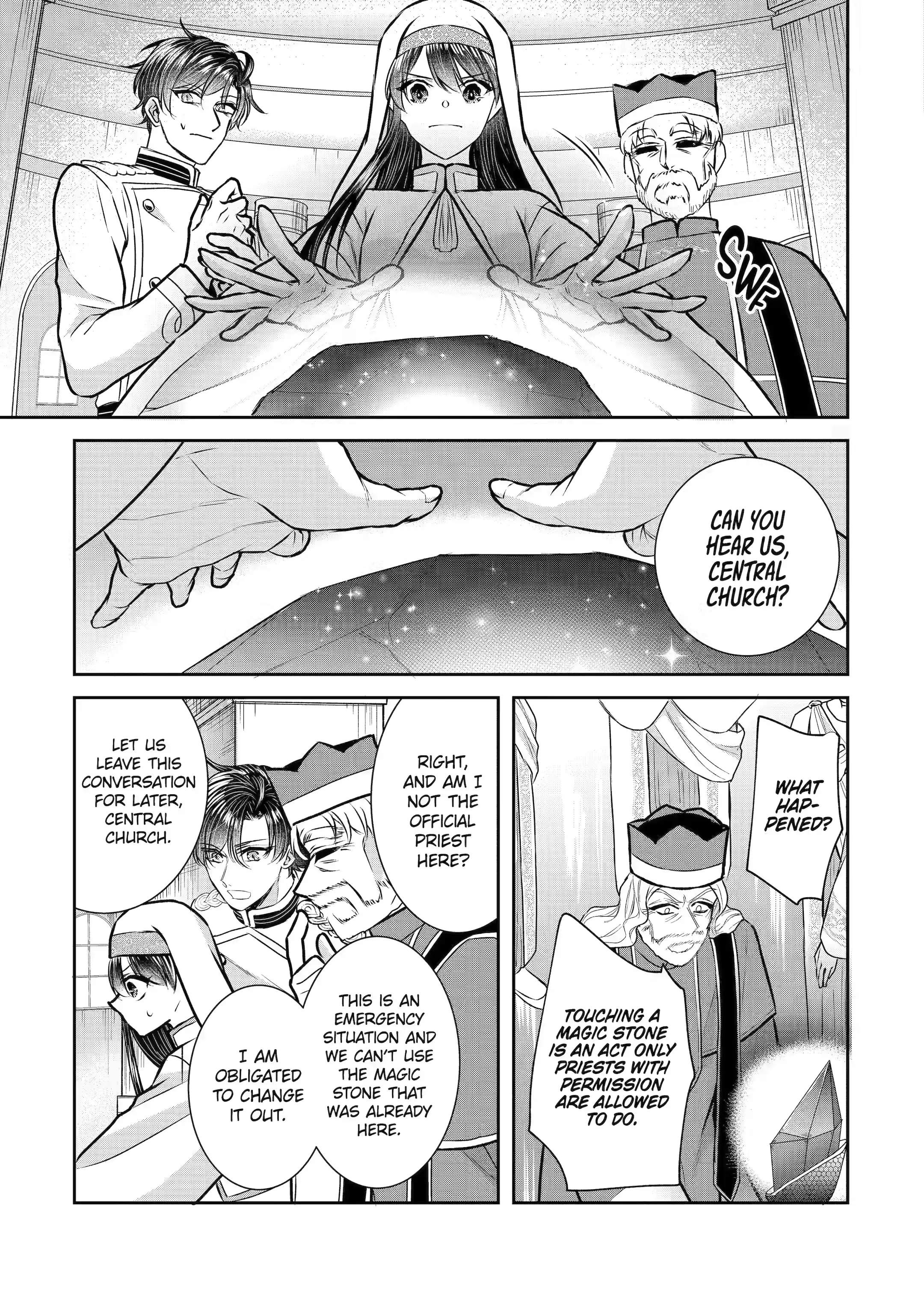 I was summoned to be the Saint, but I was robbed the position, apparently Chapter 27.1 - Page 5 in English