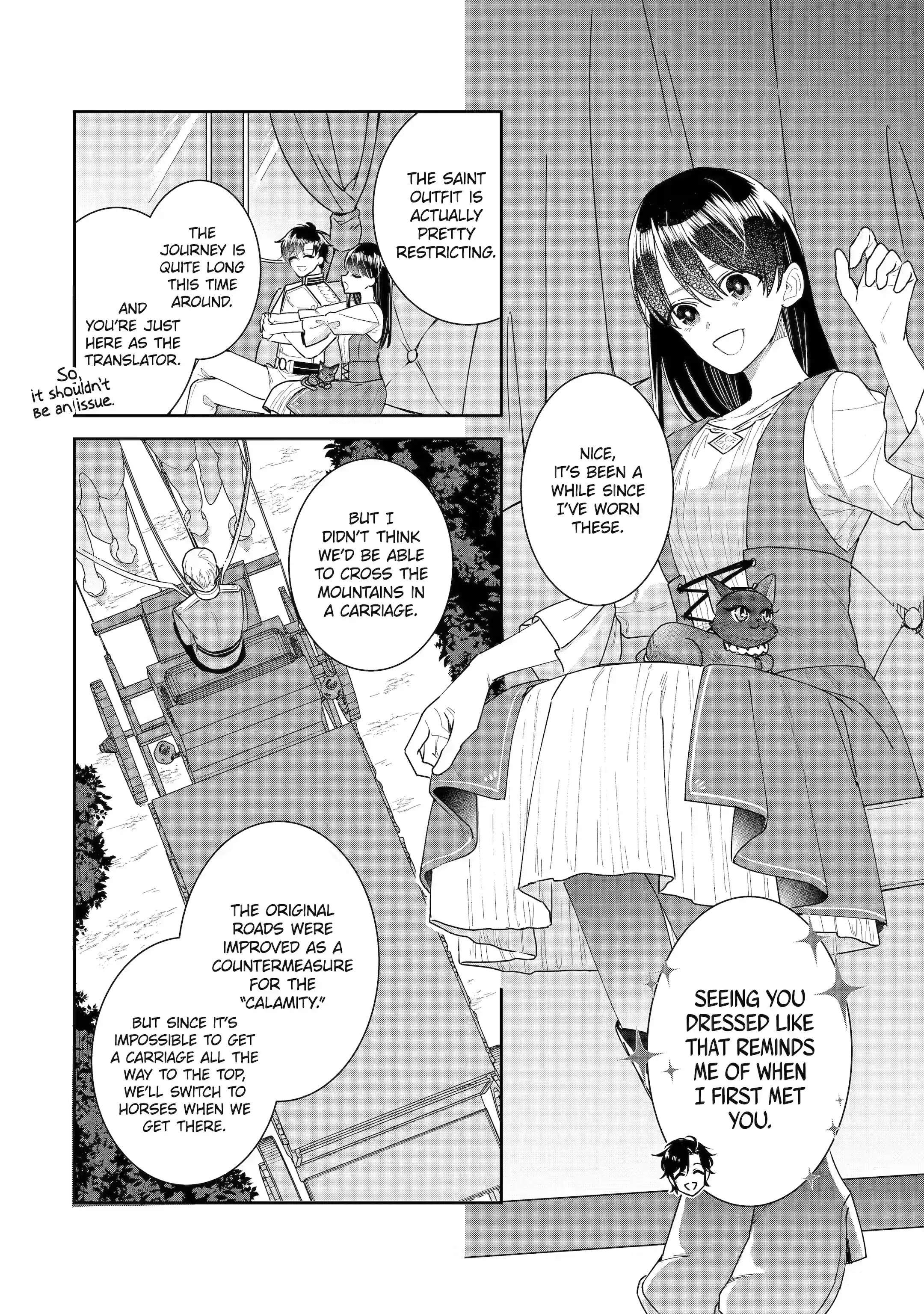 I was summoned to be the Saint, but I was robbed the position, apparently Chapter 28.1 - Page 9 in English