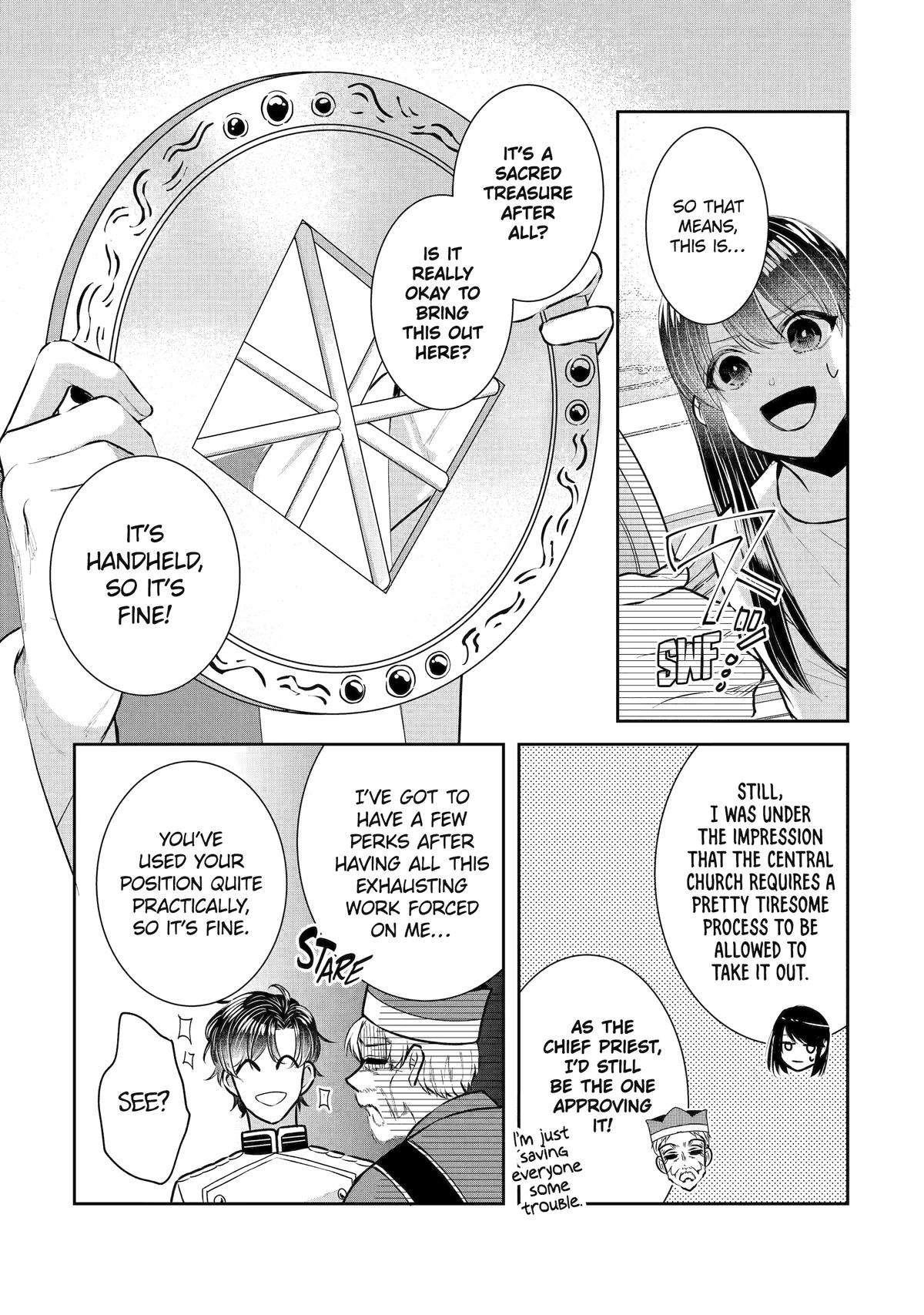 I was summoned to be the Saint, but I was robbed the position, apparently Chapter 33 - Page 13 in English
