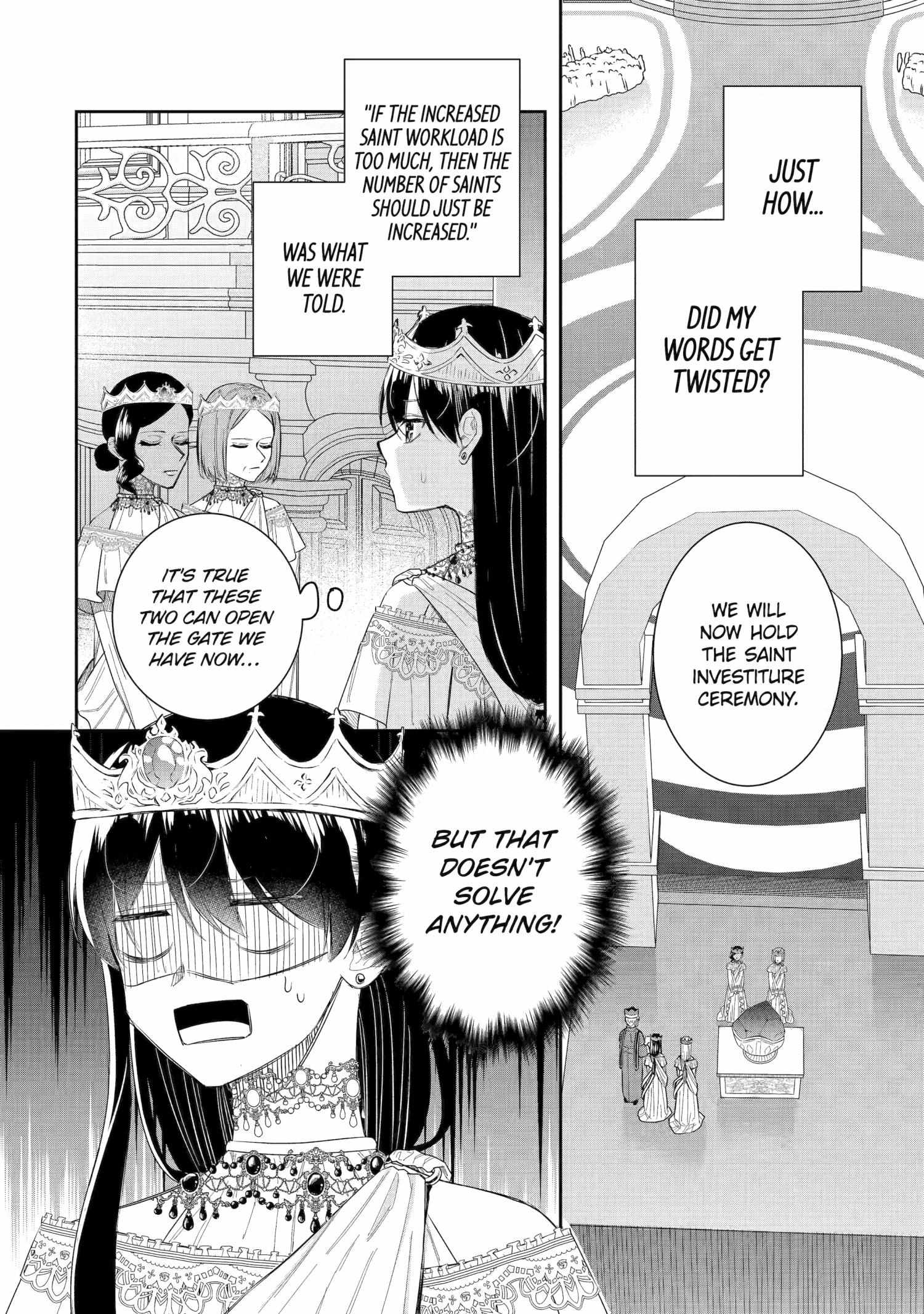 I was summoned to be the Saint, but I was robbed the position, apparently Chapter 39 - Page 24 in English