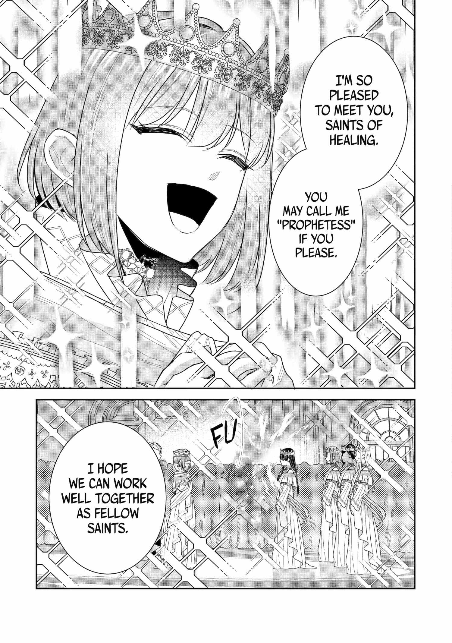 I was summoned to be the Saint, but I was robbed the position, apparently Chapter 39 - Page 35 in English