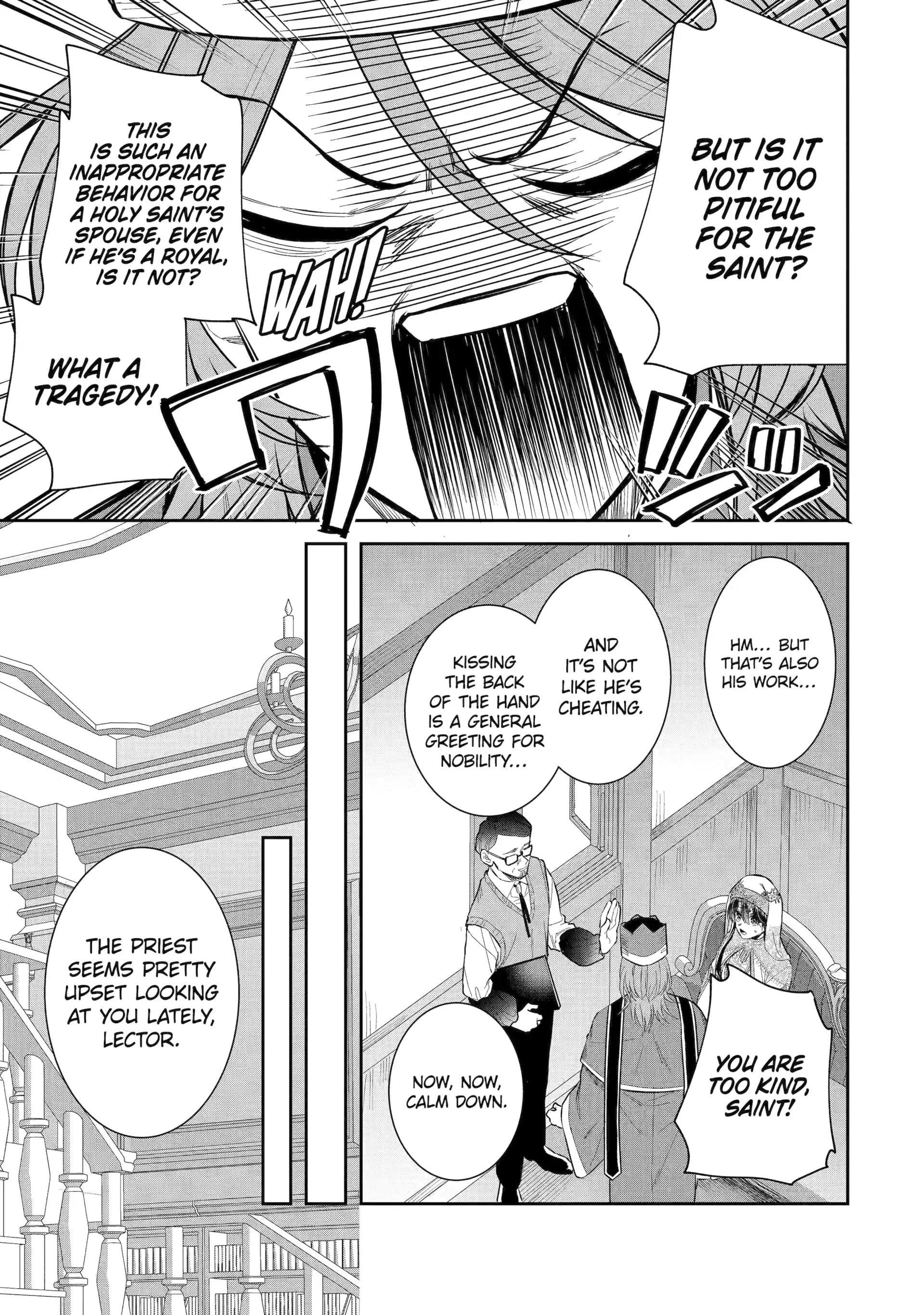 I was summoned to be the Saint, but I was robbed the position, apparently Chapter 44 - Page 25 in English