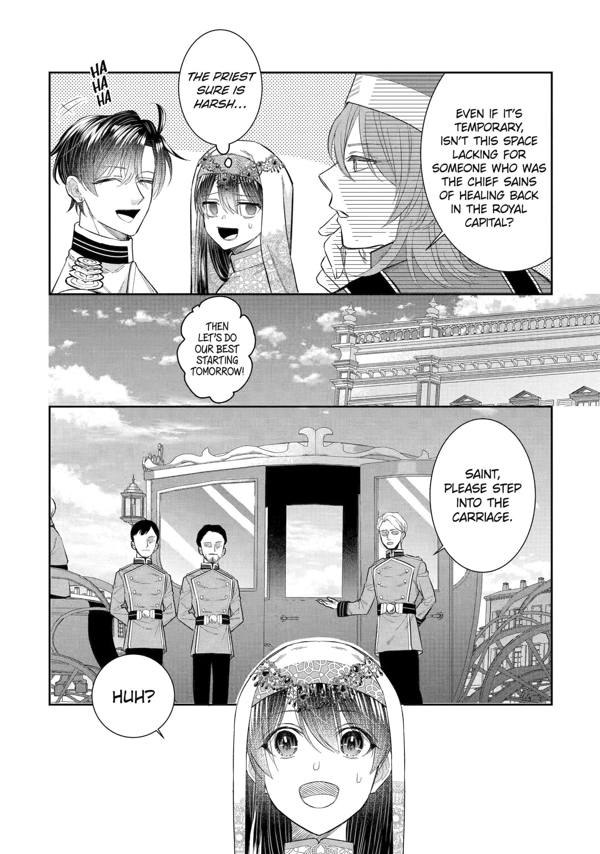 I was summoned to be the Saint, but I was robbed the position, apparently Chapter 44 - Page 4 in English
