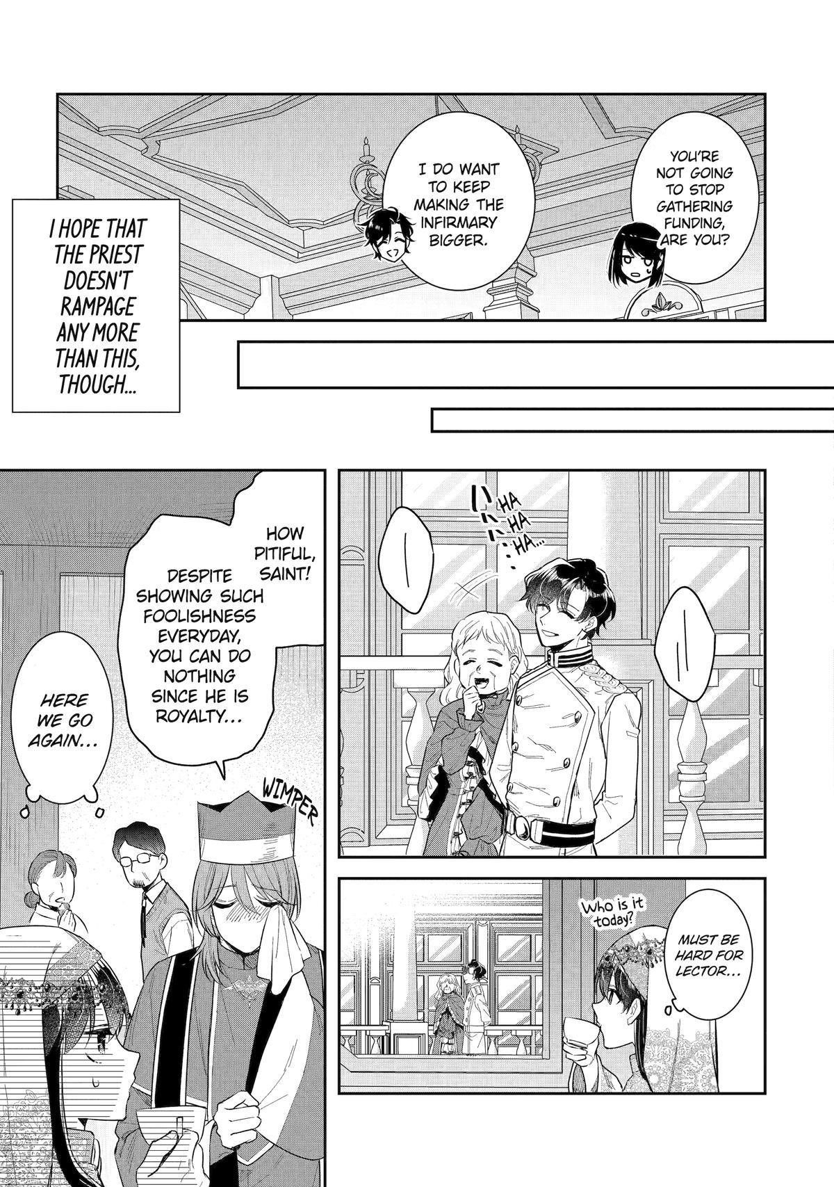 I was summoned to be the Saint, but I was robbed the position, apparently Chapter 45 - Page 31 in English