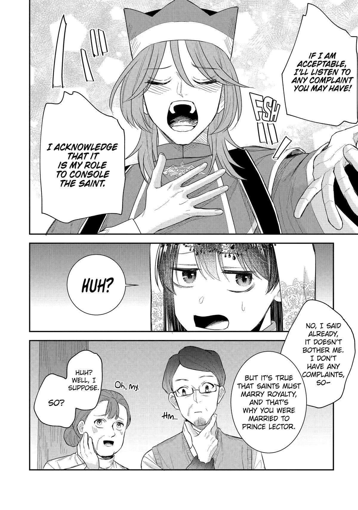 I was summoned to be the Saint, but I was robbed the position, apparently Chapter 45 - Page 32 in English